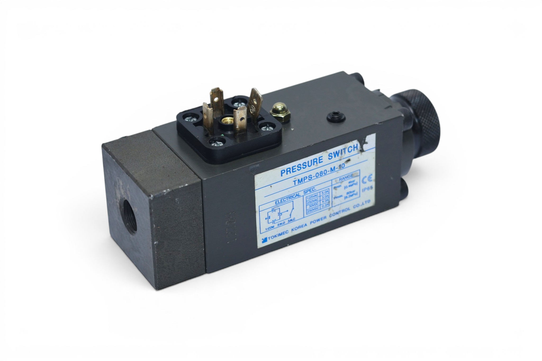 TOKYO KEIKI TOKIMEC TMPS-080-M-10 PRESSURE SWITCH (4...80 bar) - Image 4