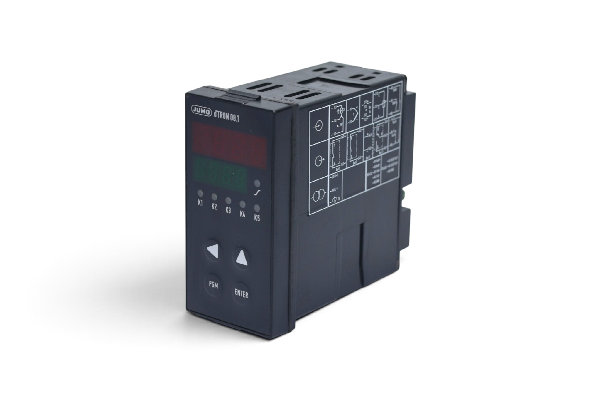 JUMO DTRON 08.1 TEMPERATURE CONTROLLER 703031/10-001-000-00-000-01/061