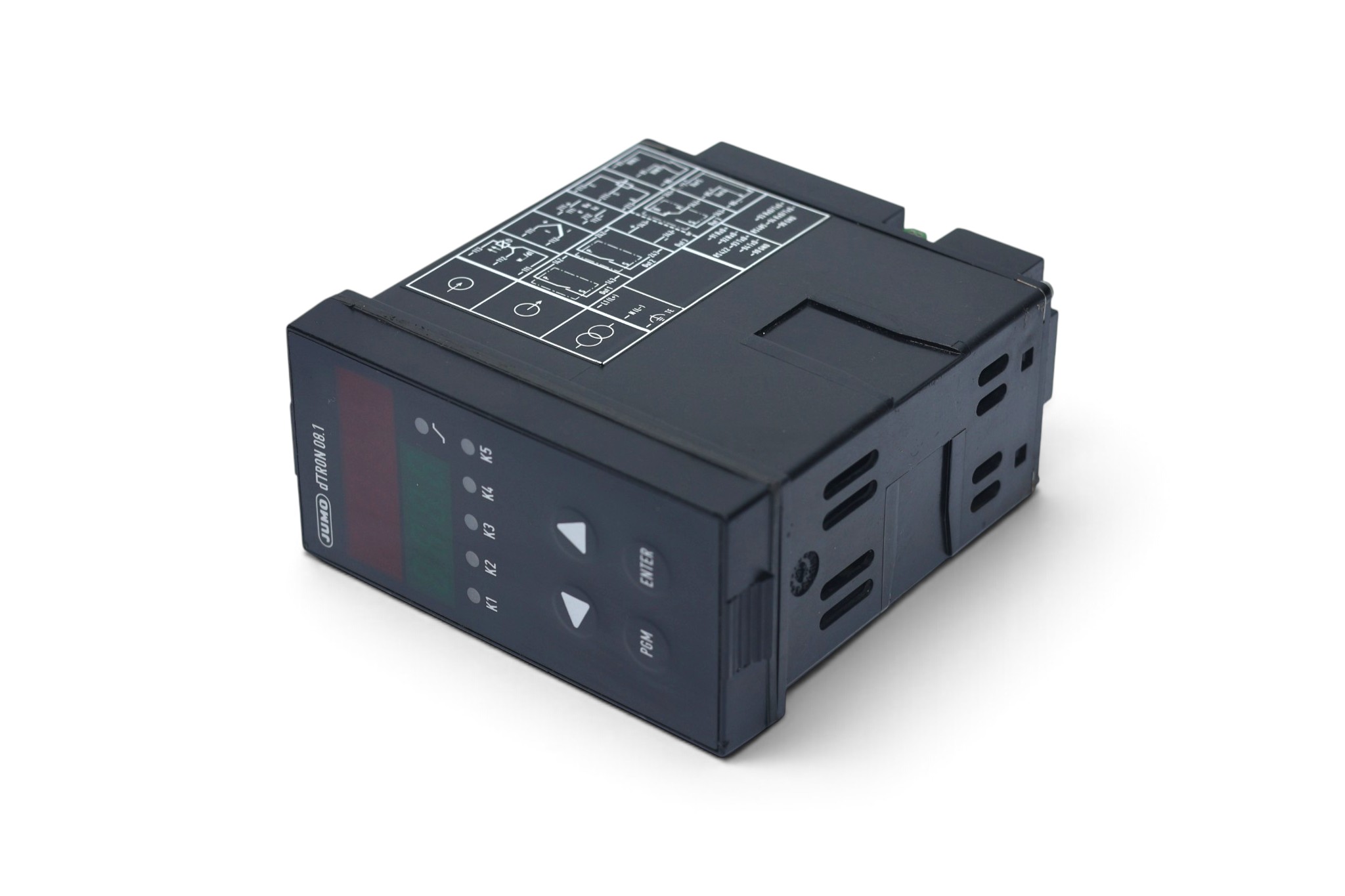 JUMO DTRON 08.1 TEMPERATURE CONTROLLER 703031/10-001-000-00-000-01/061 - Image 7