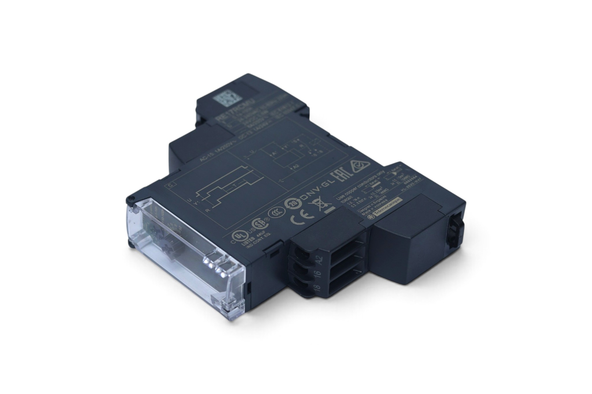 SCHNEIDER RE17RCMU OFF-DELAY TIMING RELAY