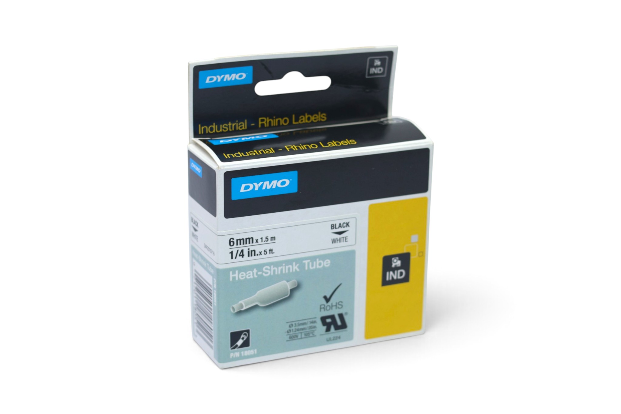 DYMO 18051 HEAT-SHRINK TUBE LABEL - Image 5