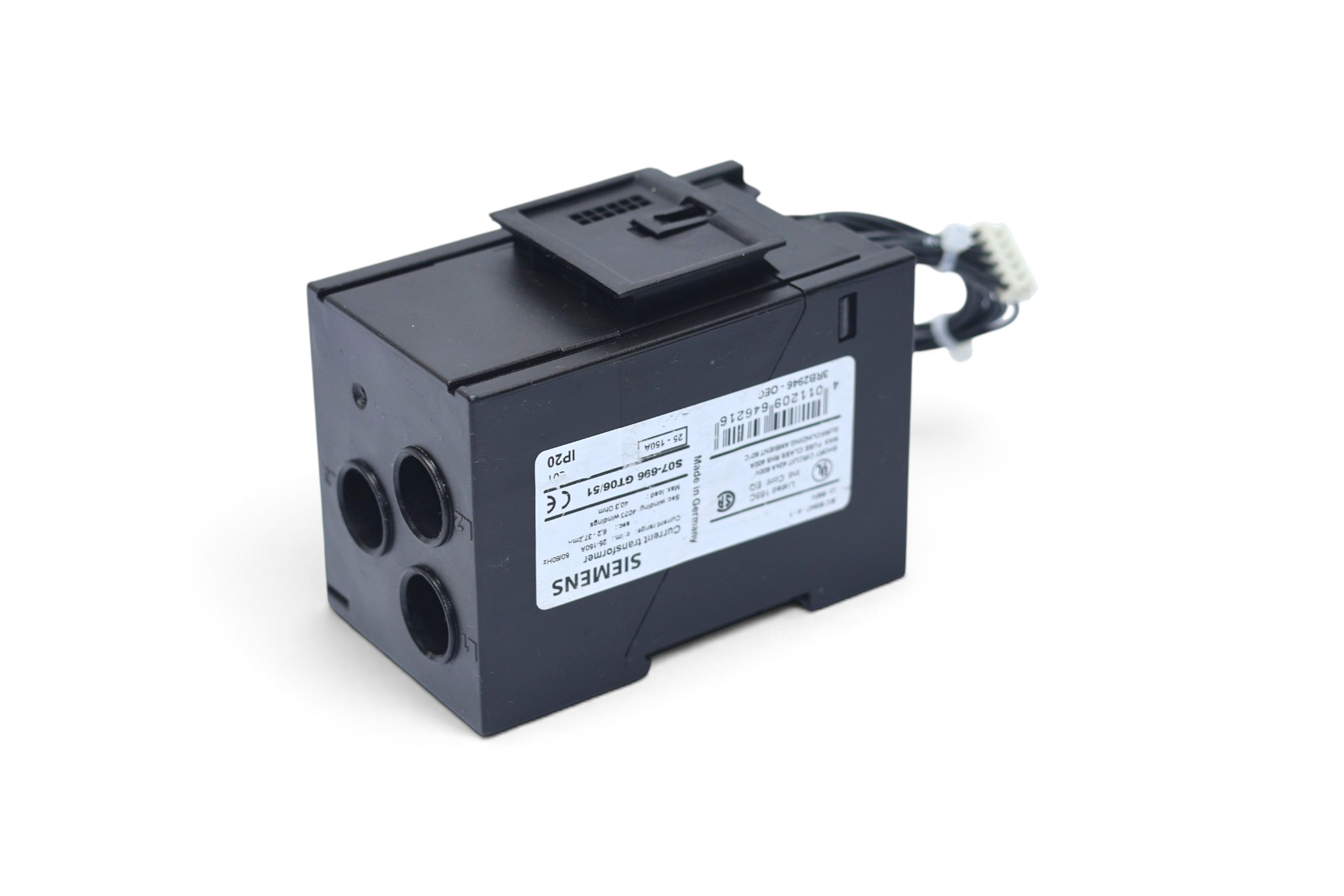 SIEMENS 3RB2946-0EG CURRENT TRANSFORMER - Image 5