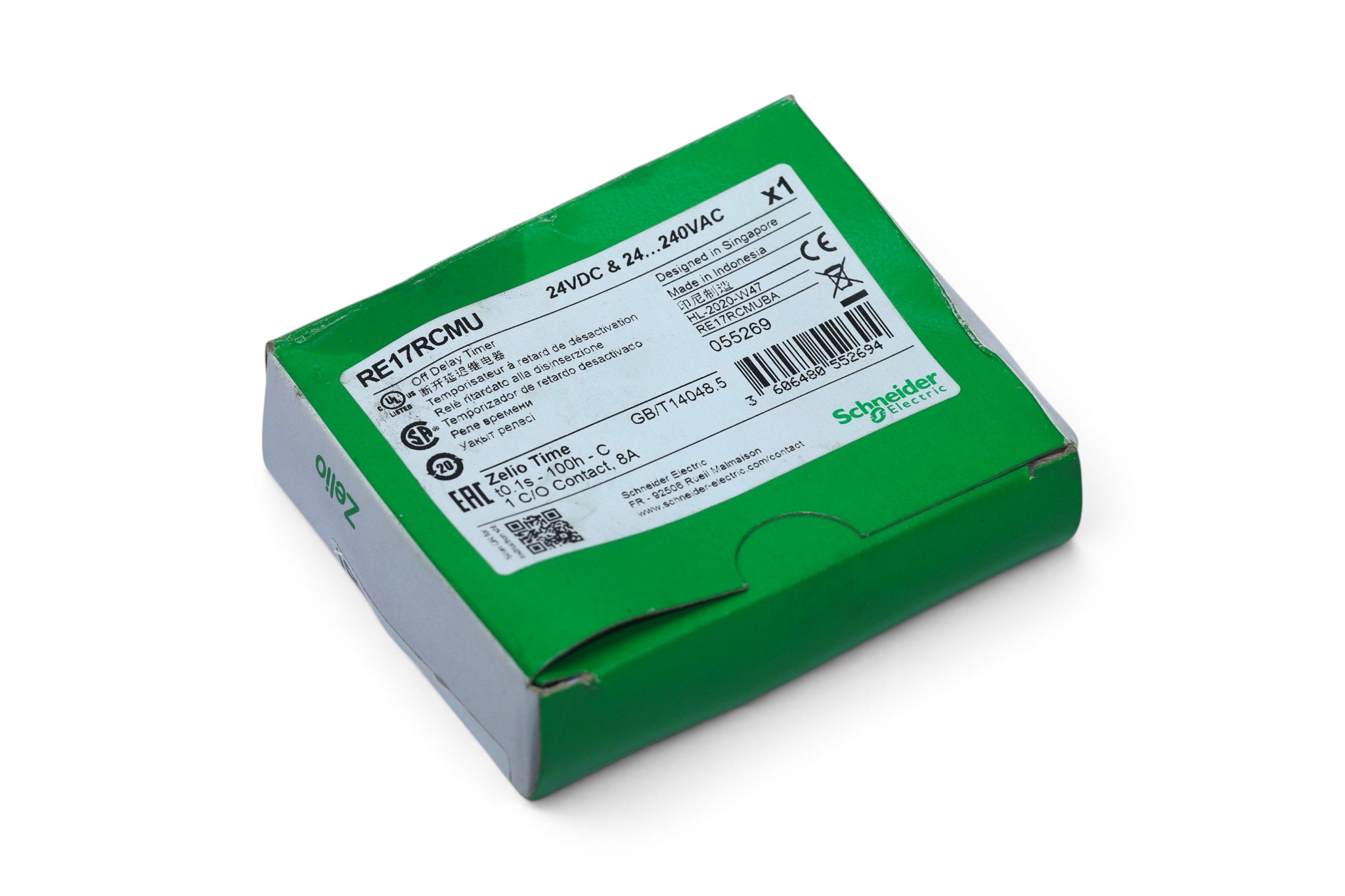 SCHNEIDER RE17RCMU OFF-DELAY TIMING RELAY - Image 7