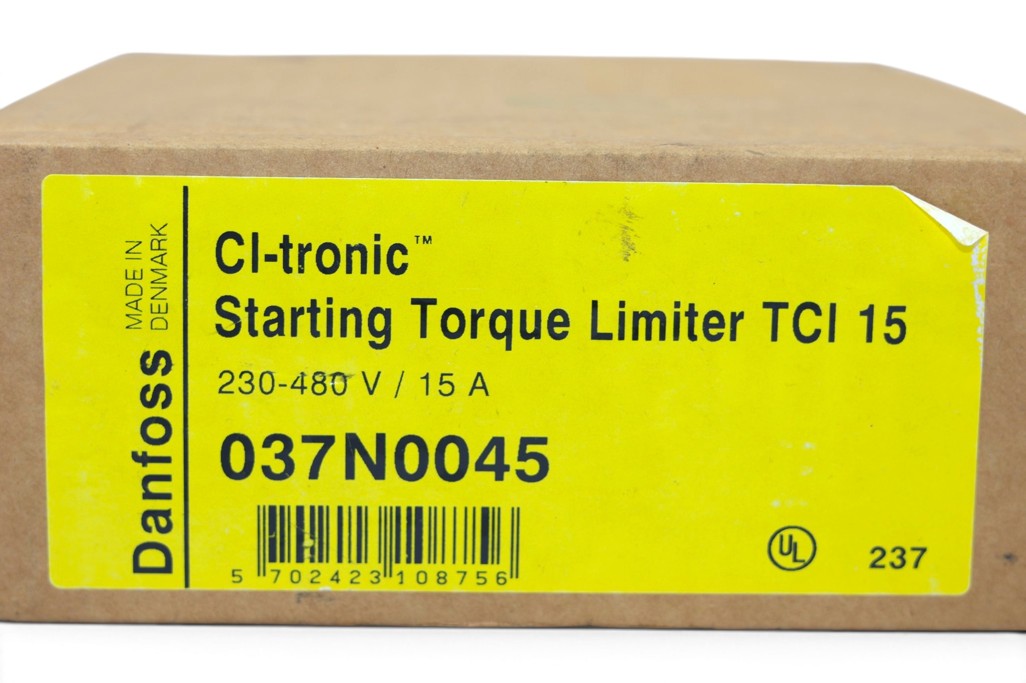 DANFOSS 037N0045 STARTING TORQUE LIMITER TCI 15 - Image 2