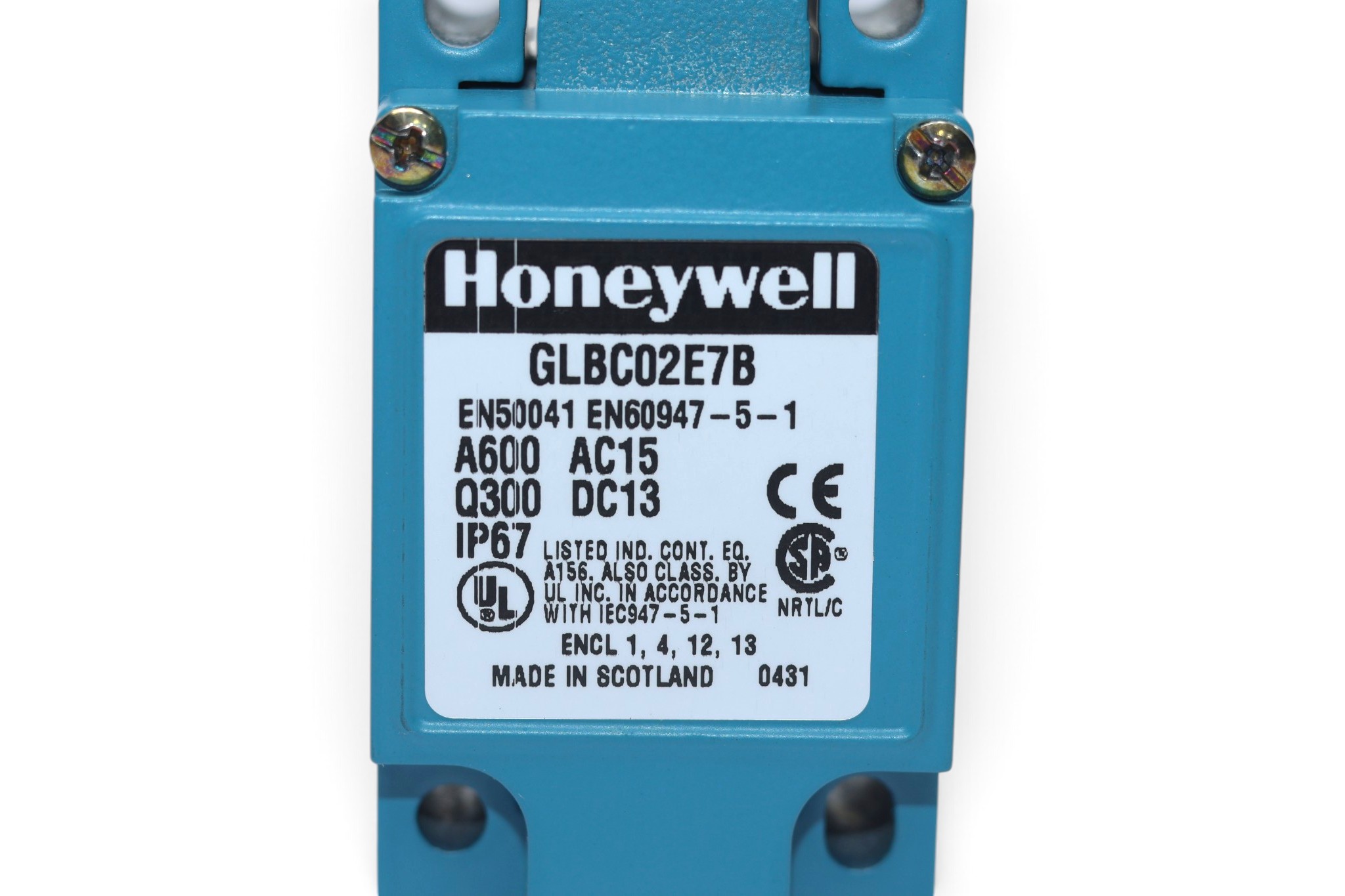 HONEYWELL GLBC02E7B LIMIT SWITCH - Image 3