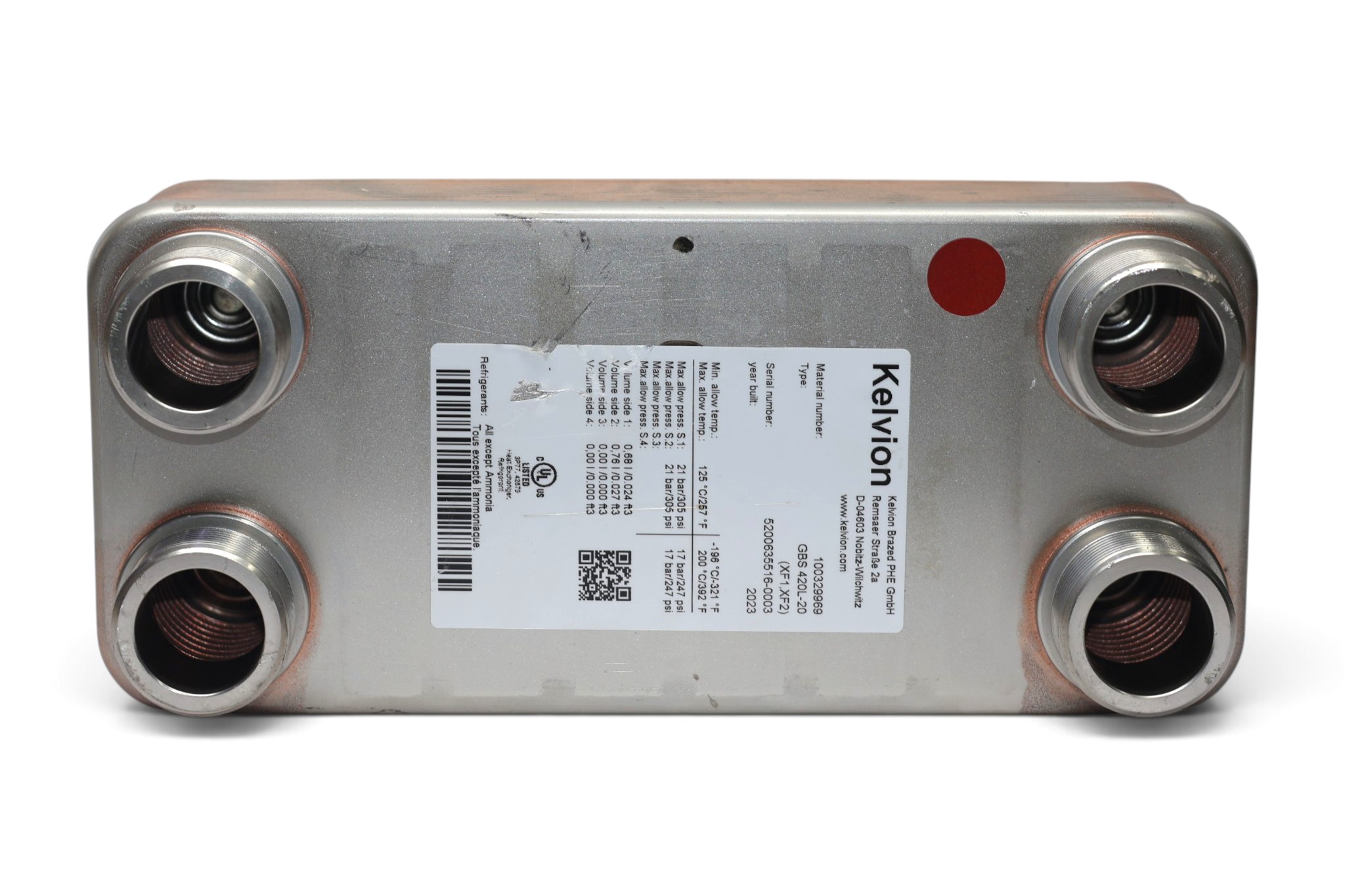 KELVION GBS 420L-20 PLATE HEAT EXCHANGER - Image 5