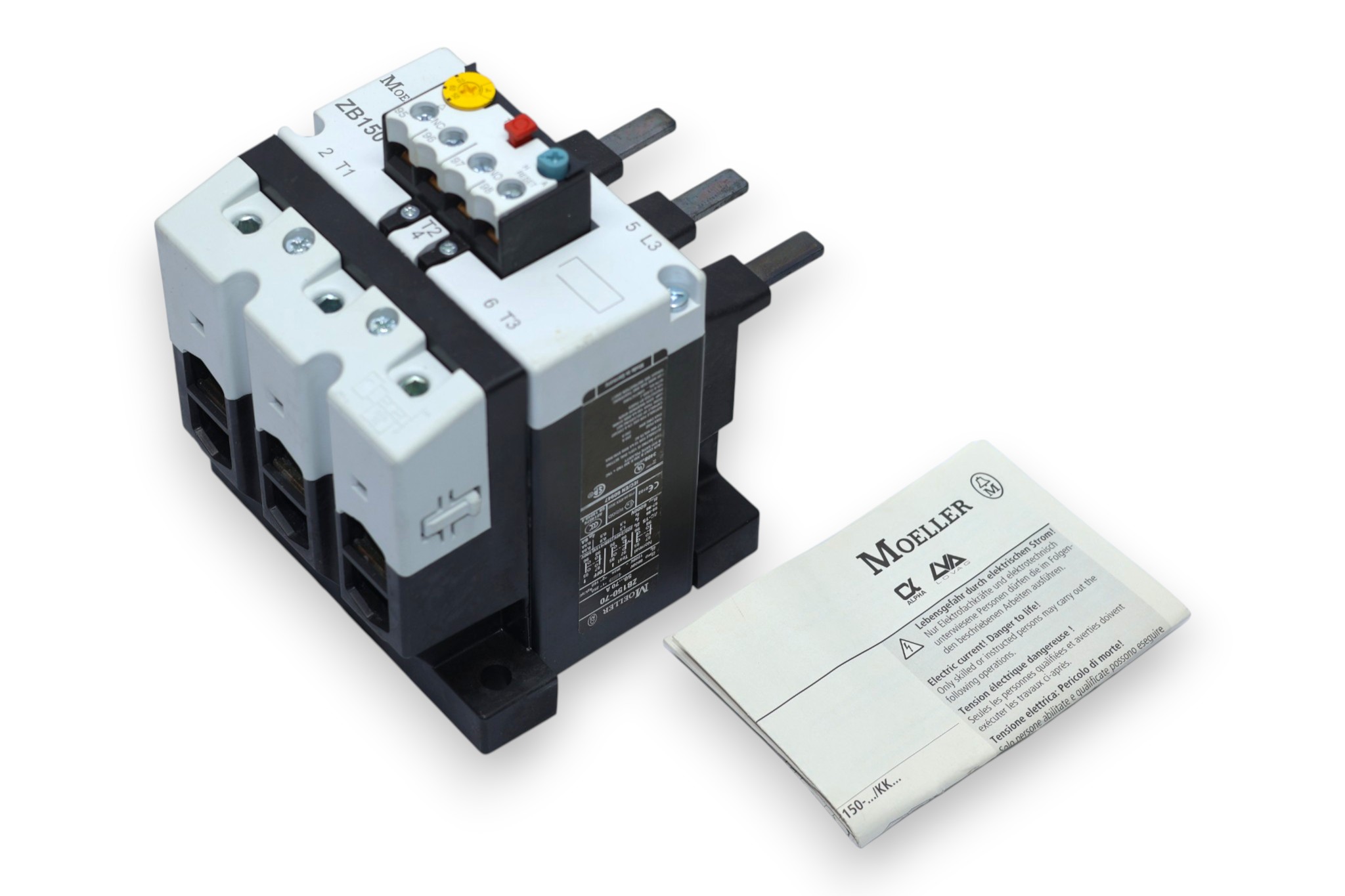 MOELLER ZB150-70 OVERLOAD RELAY 278463