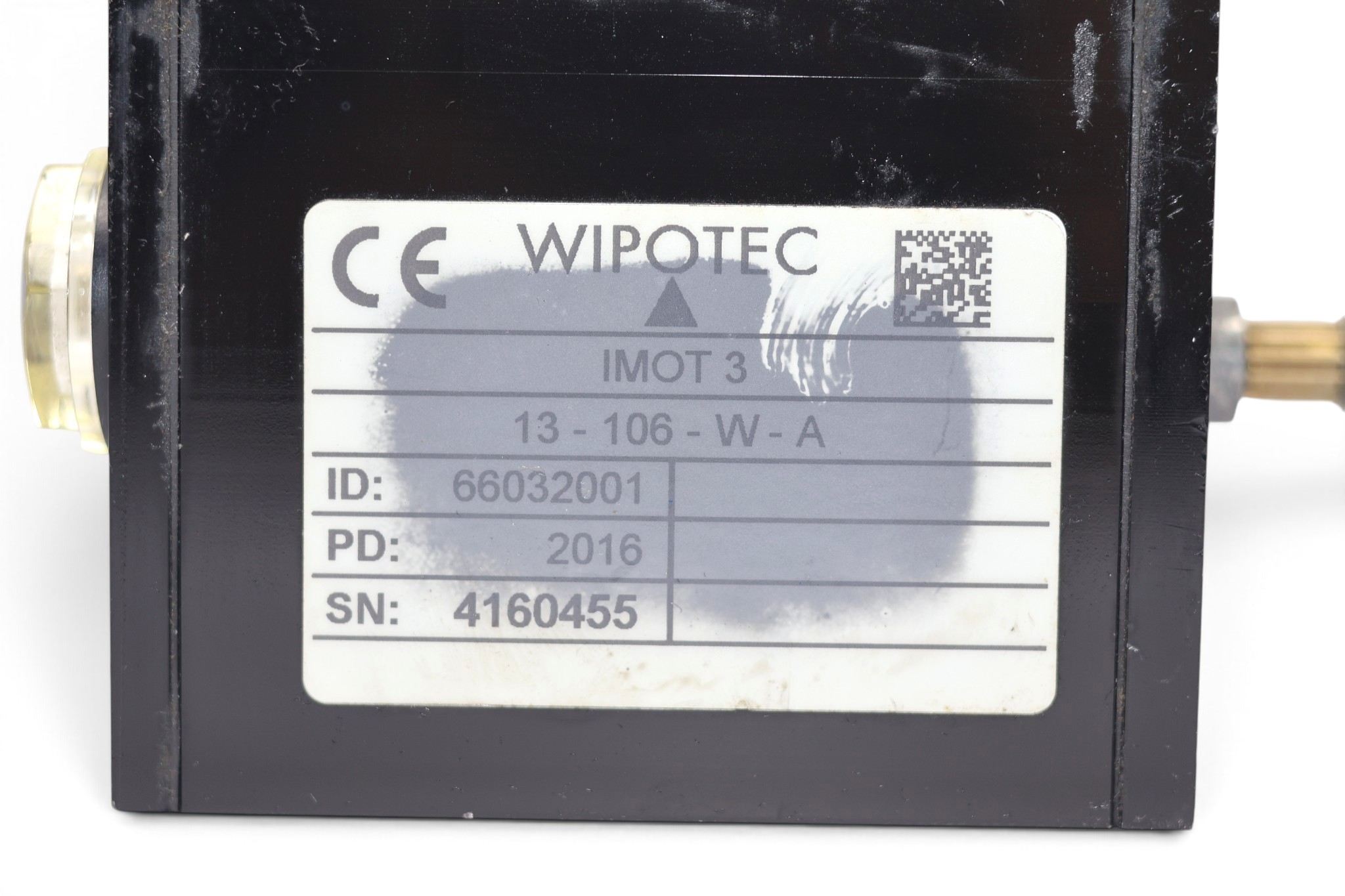 WIPOTEC IMOT 3 SERVO MOTOR 66032001 - Image 2