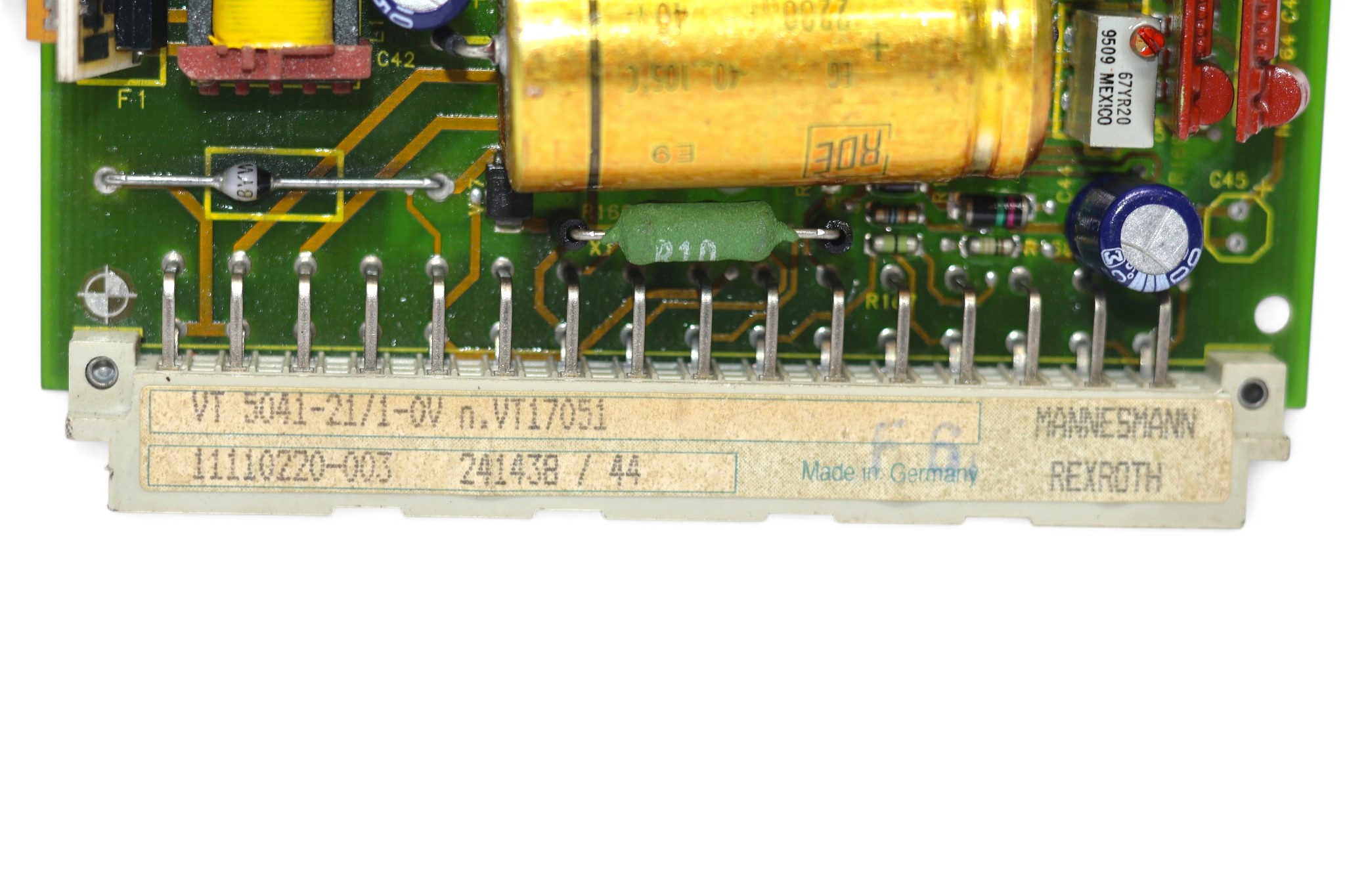 REXROTH VT 5041-21/1-0V CONTROL CARD - Image 2