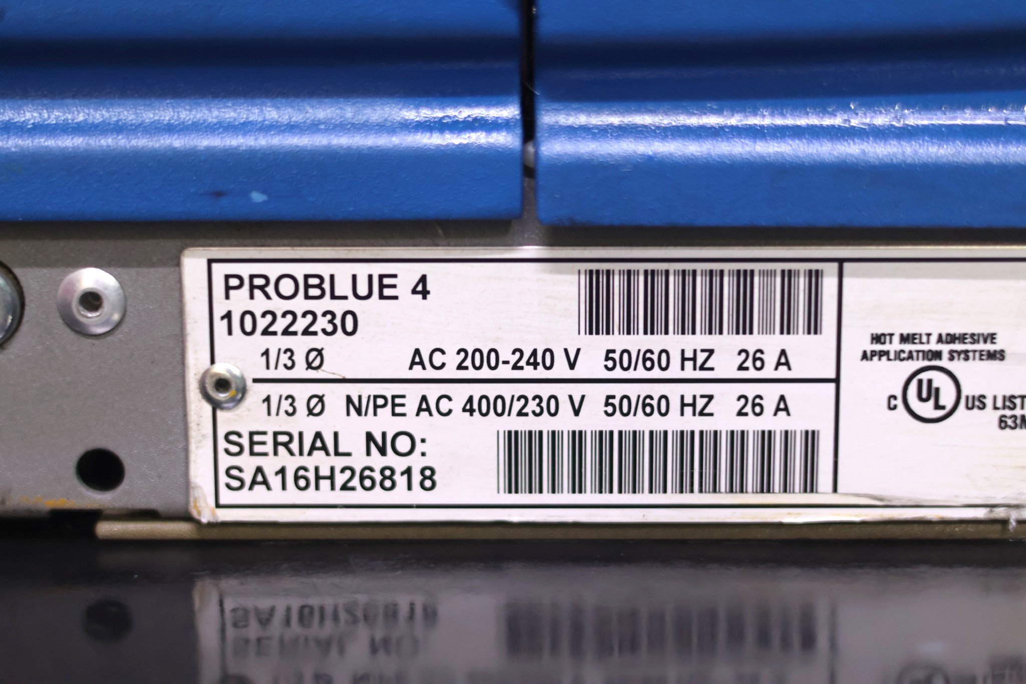 NORDSON PROBLUE 4 HOT MELT GLUE MACHINE 1022230 - Image 2