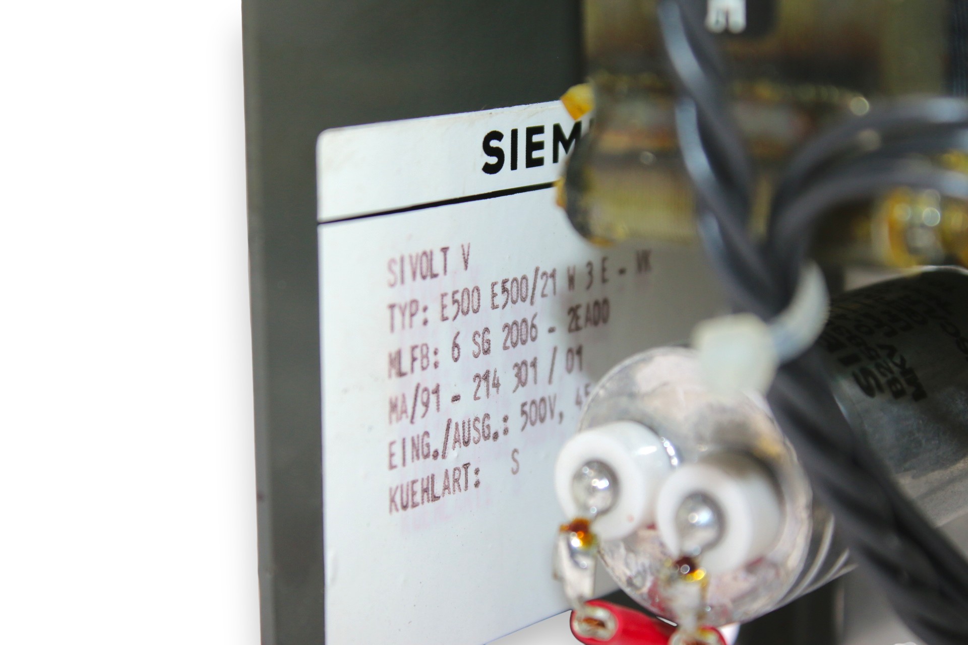 SIEMENS E500 E500/21 W 3 EVK BOARD SIVOLT V - Image 2