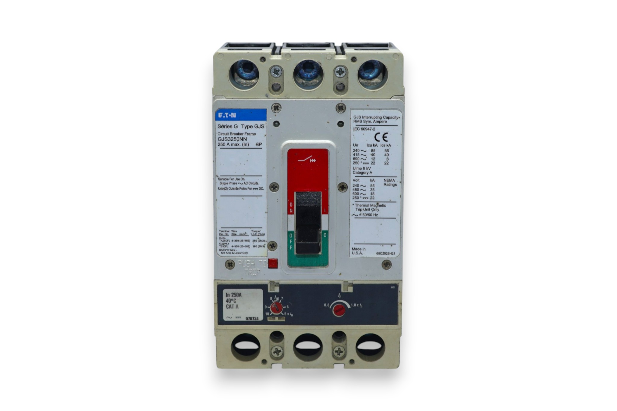 EATON GJS3250NN CIRCUIT BREAKER - Image 3