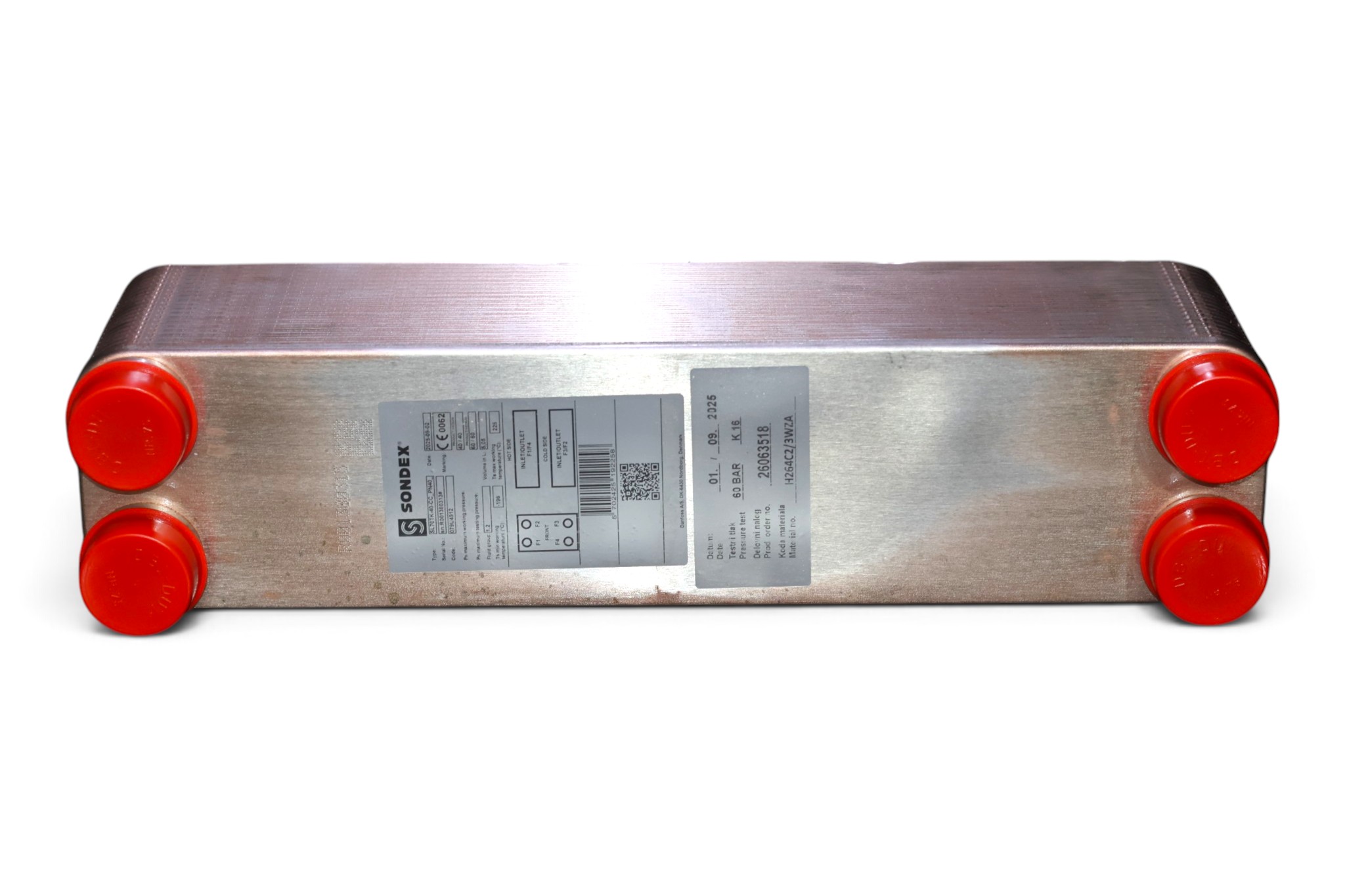 SONDEX SL70TK-40-CC-PN40_ PLATE HEAT EXCHANGER - Image 3