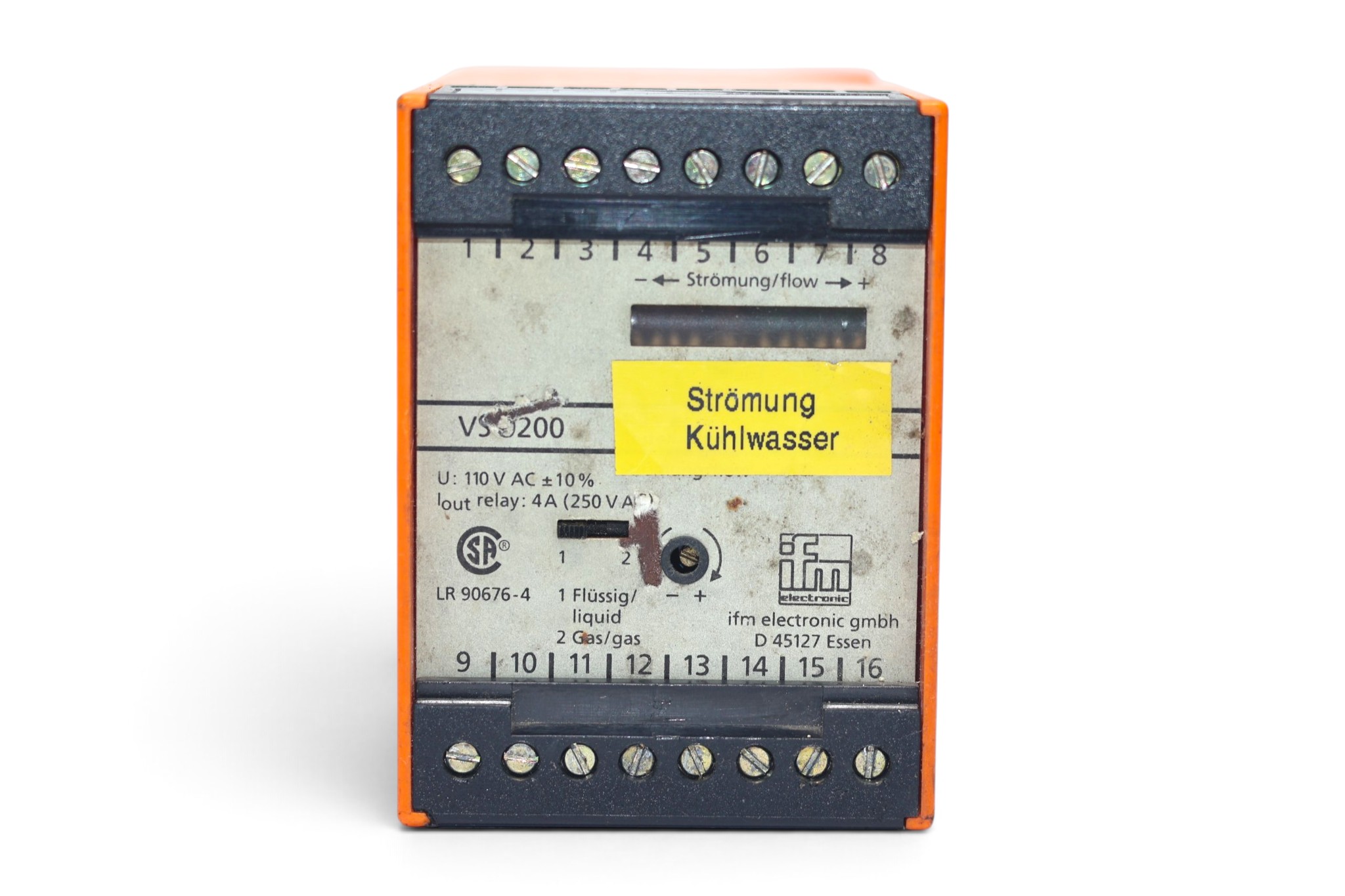 IFM VSO200 CONTROL MONITOR FOR FLOW SENSOR - Image 2