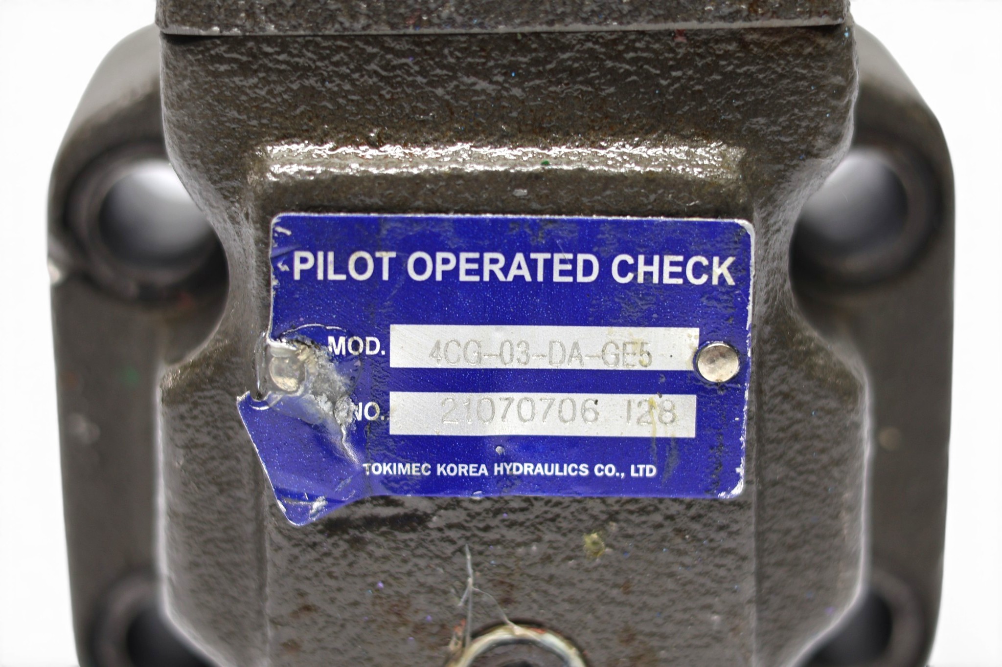 TOKYO KEIKI 4CG-03-DA-GE5 PILOT OPERATED CHECK VALVE - Image 2