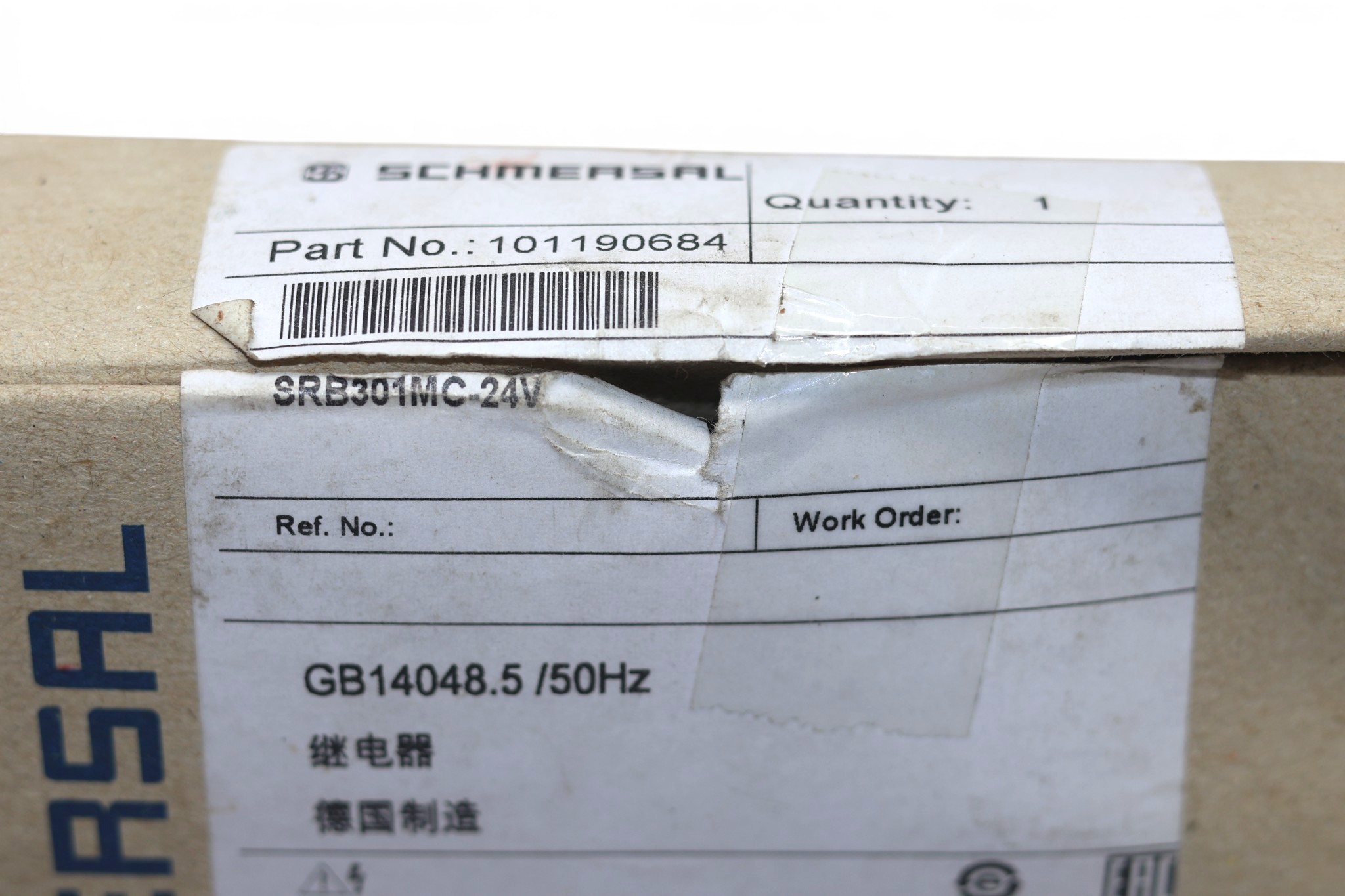SCHMERSAL SRB301MC-24V SAFETY-MONITORING MODULE 101190684 - Image 2