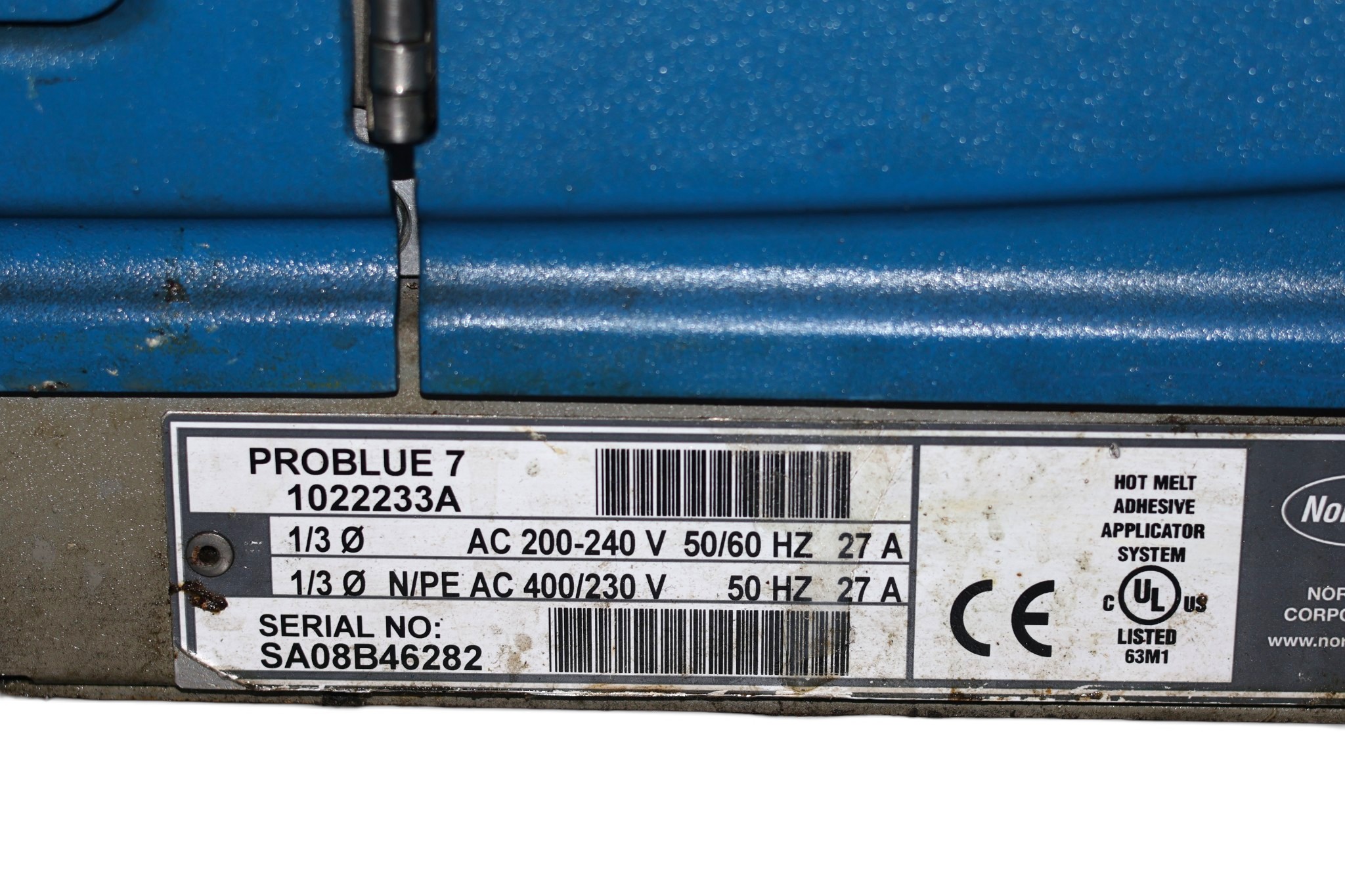 NORDSON PROBLUE 7 HOT MELT GLUE MACHINE 1022233A - Image 2