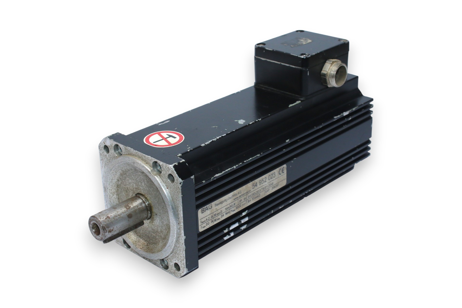 DELTA SAC90L20/3/TB/EY-2048 SERVO MOTOR