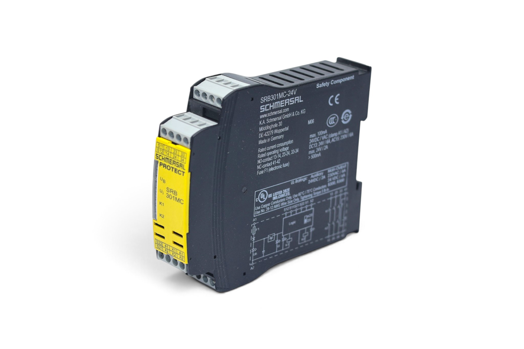 SCHMERSAL SRB301MC-24V SAFETY-MONITORING MODULE 101190684