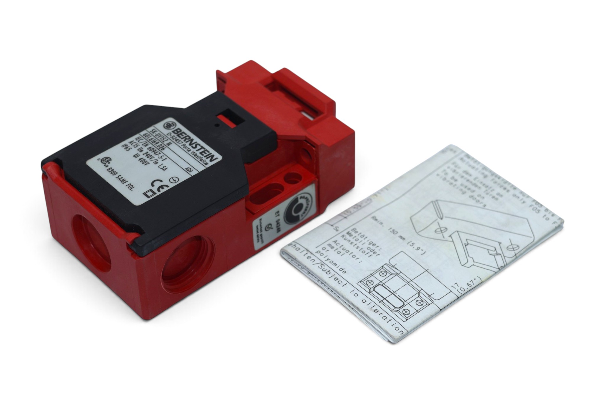 BERNSTEIN SK-UV15Z M SAFETY SWITCH 601.6169.026