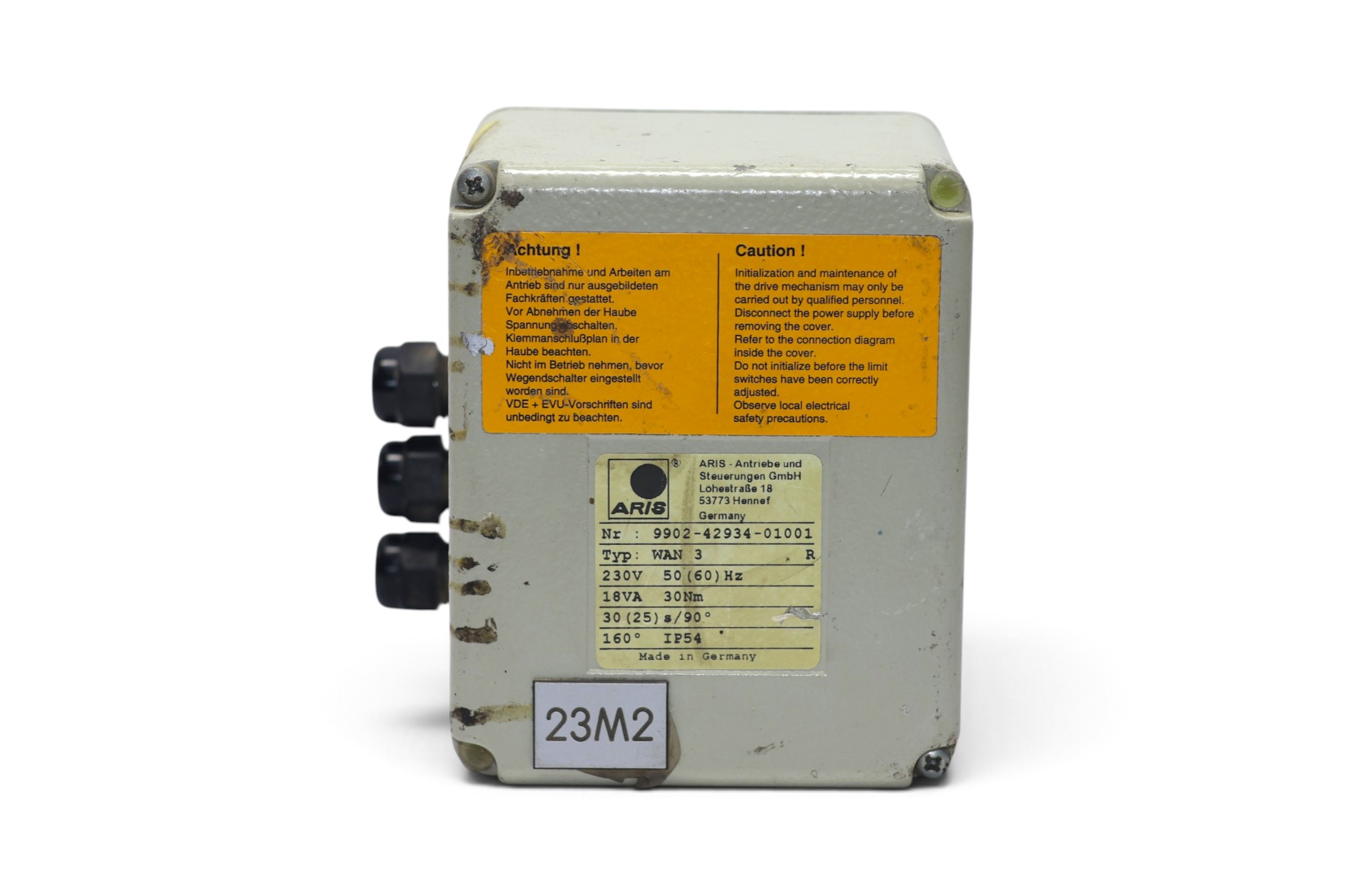 ARIS WAN 3 ELECTRICAL ACTUATOR - Image 3