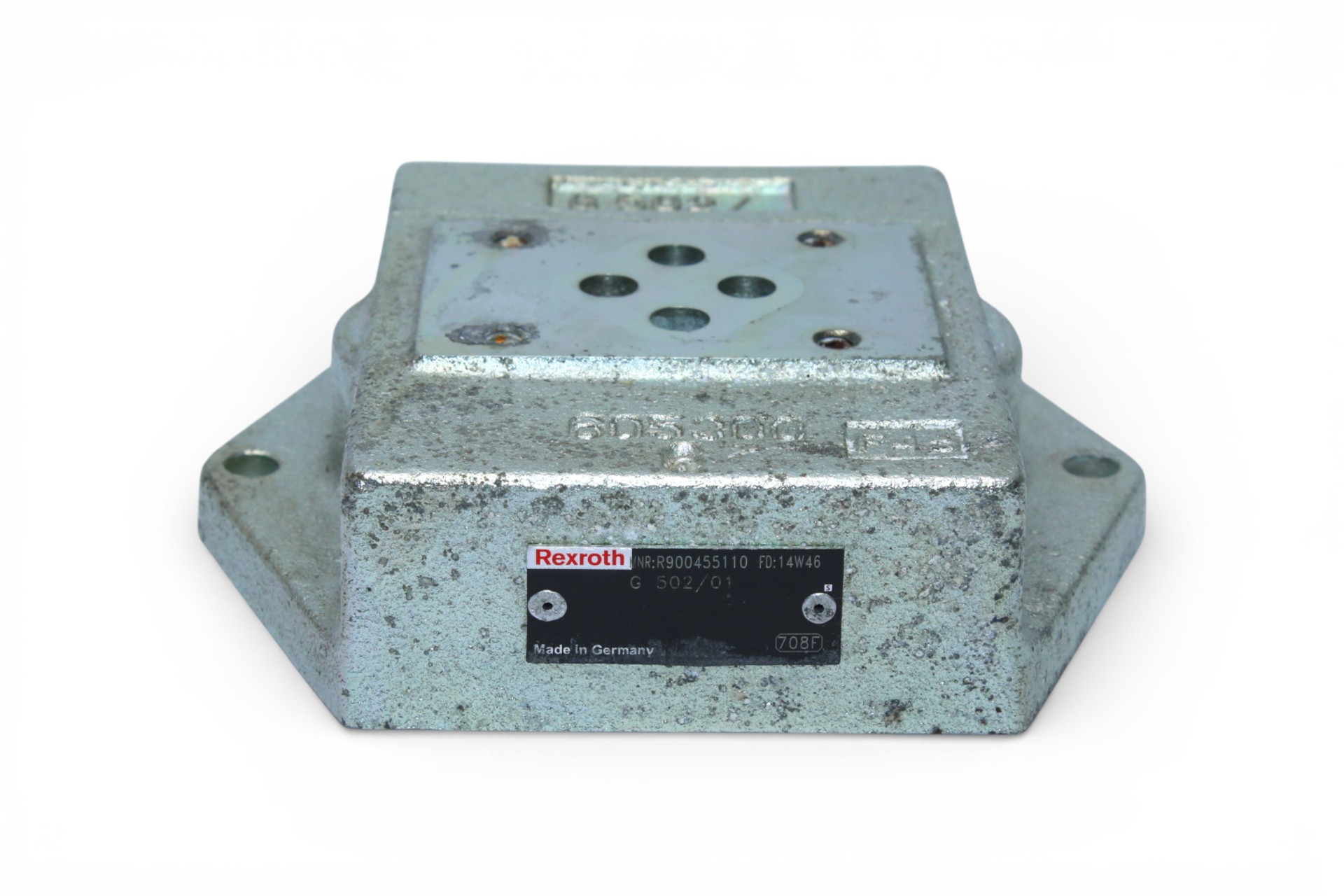 REXROTH G502/01 SUB PLATE - Image 3