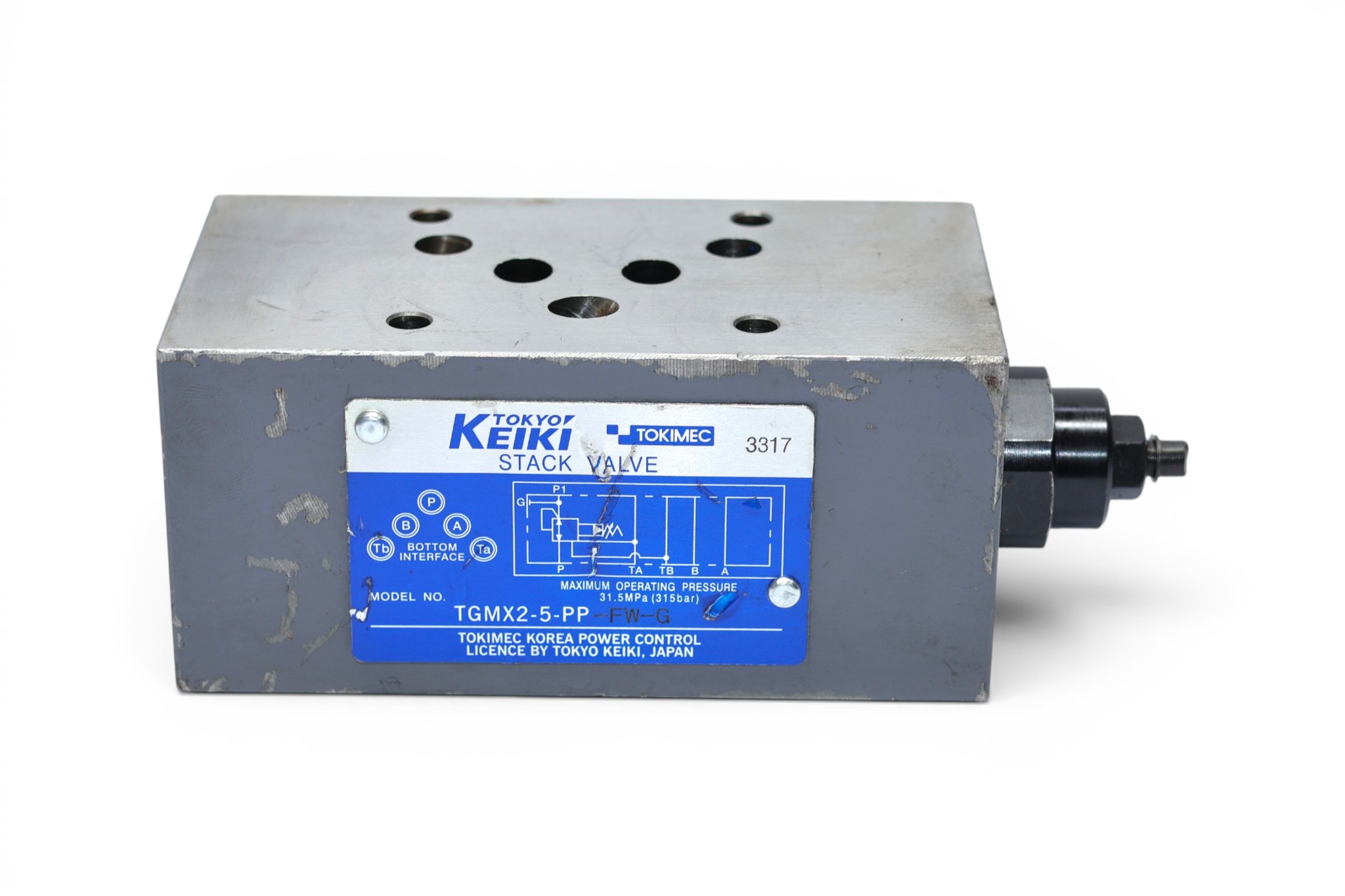 TOKYO KEIKI TGMX2-5-PP-FW-G PRESSURE REDUCING VALVE - Image 3