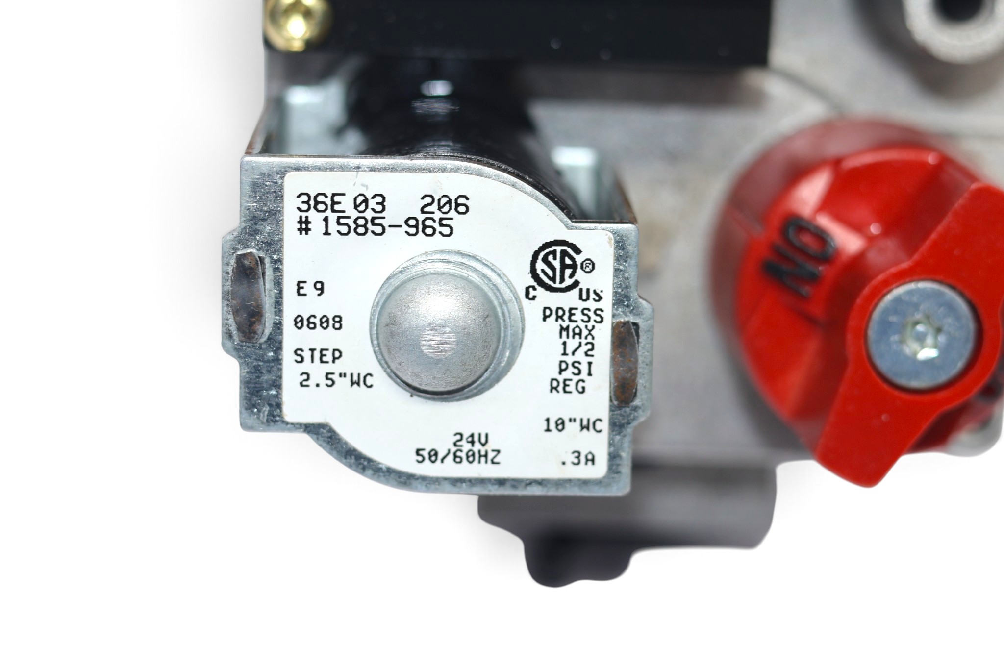 WHITE RODGERS 36E 03 206 GAS VALVE 1585-965 - Image 2