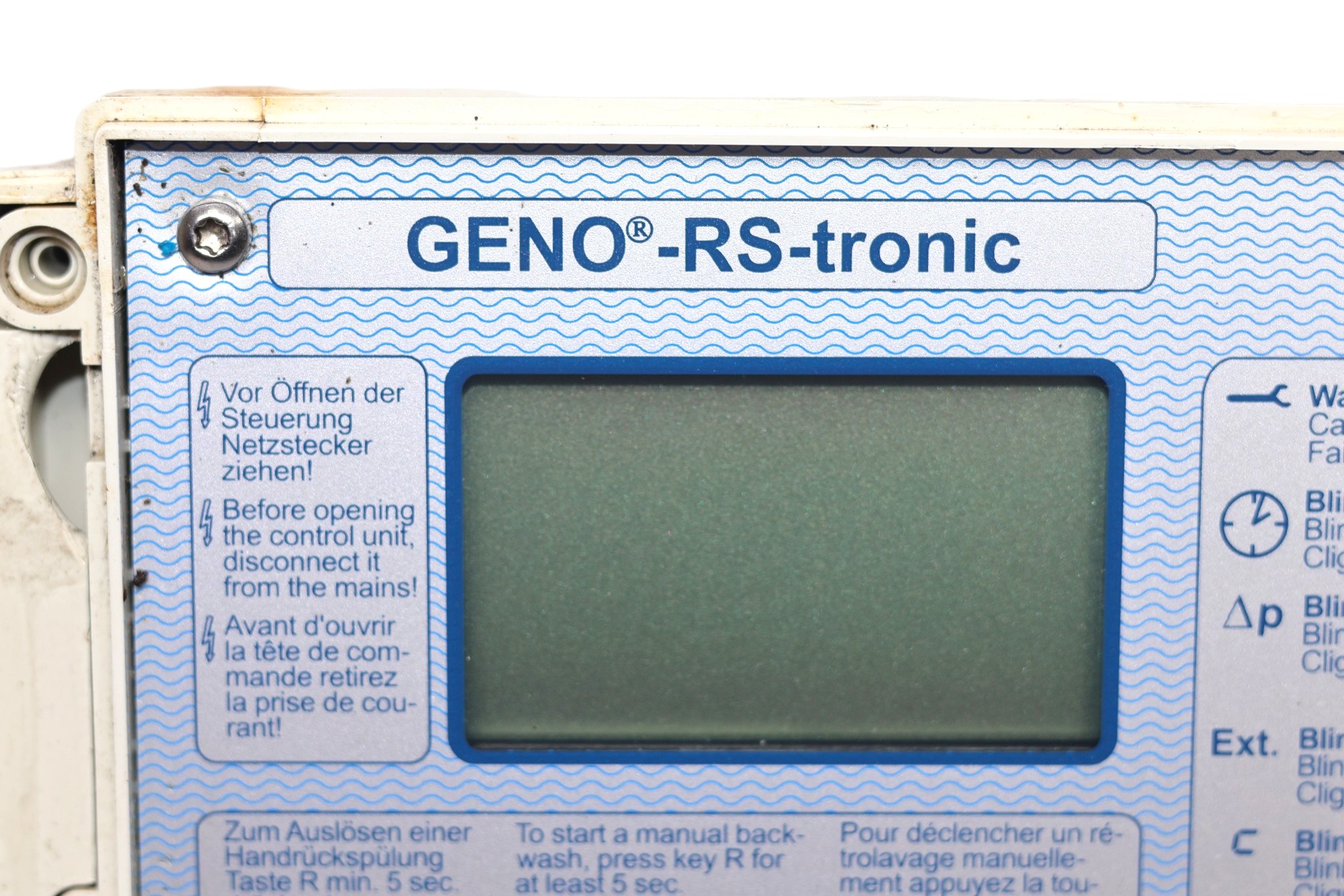 GRUNBECK GENO-RS-TRONIC CONTROL UNIT - Image 2
