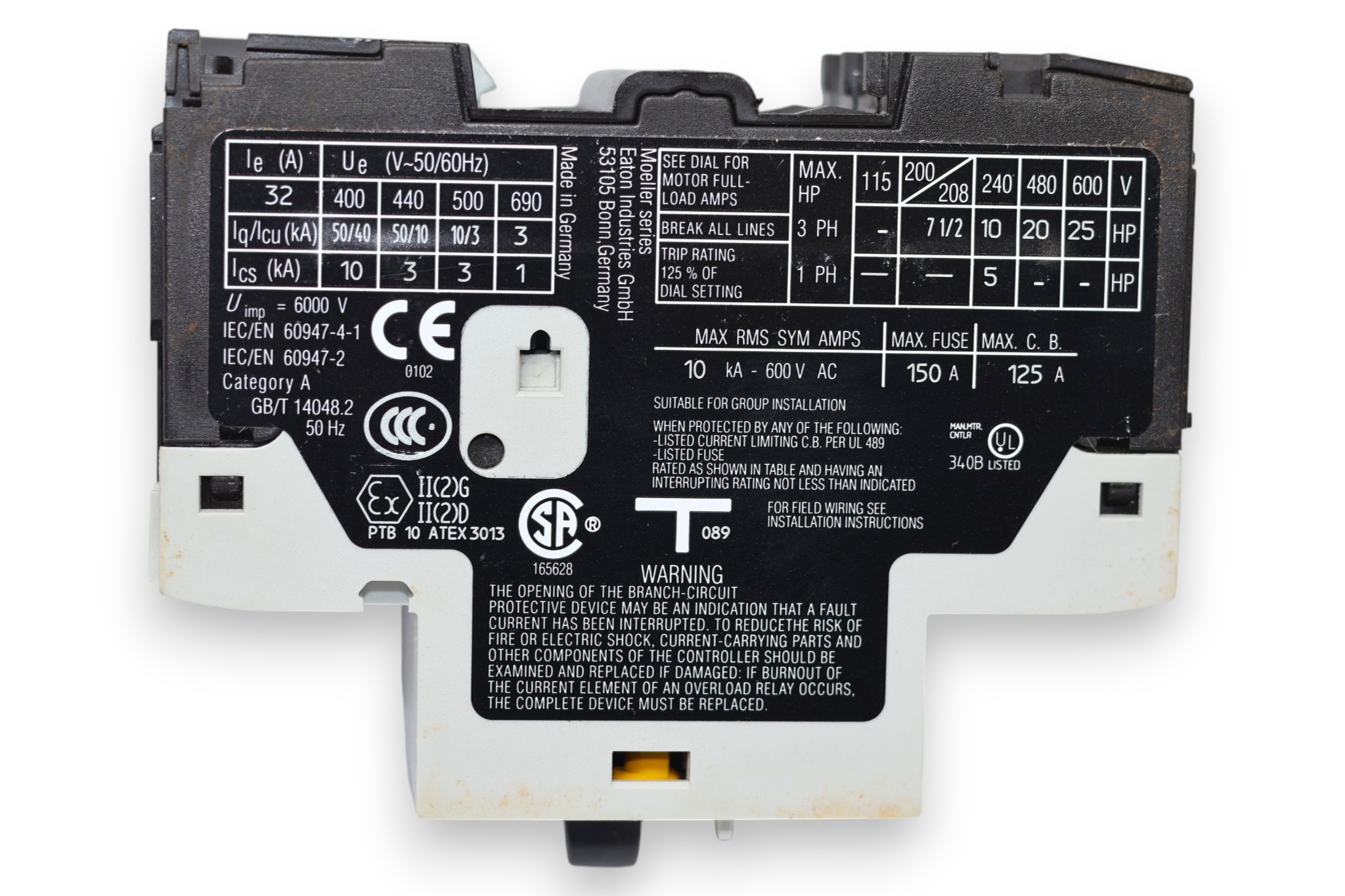 EATON PKZM0-32 MOTOR PROTECTOR - Image 2