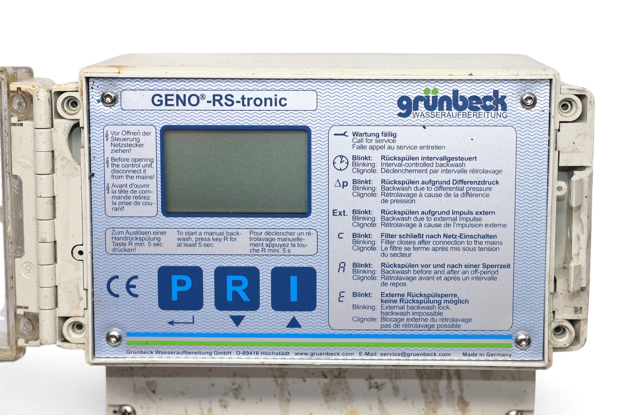 GRUNBECK GENO-RS-TRONIC CONTROL UNIT - Image 3