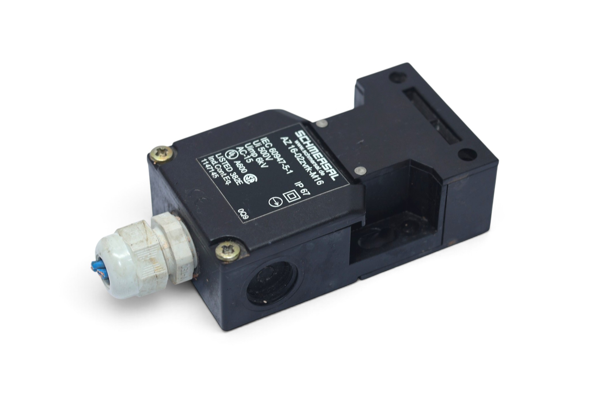 SCHMERSAL AZ 16-02ZVRK-M16 SAFETY SWITCH 101147145 - Image 4