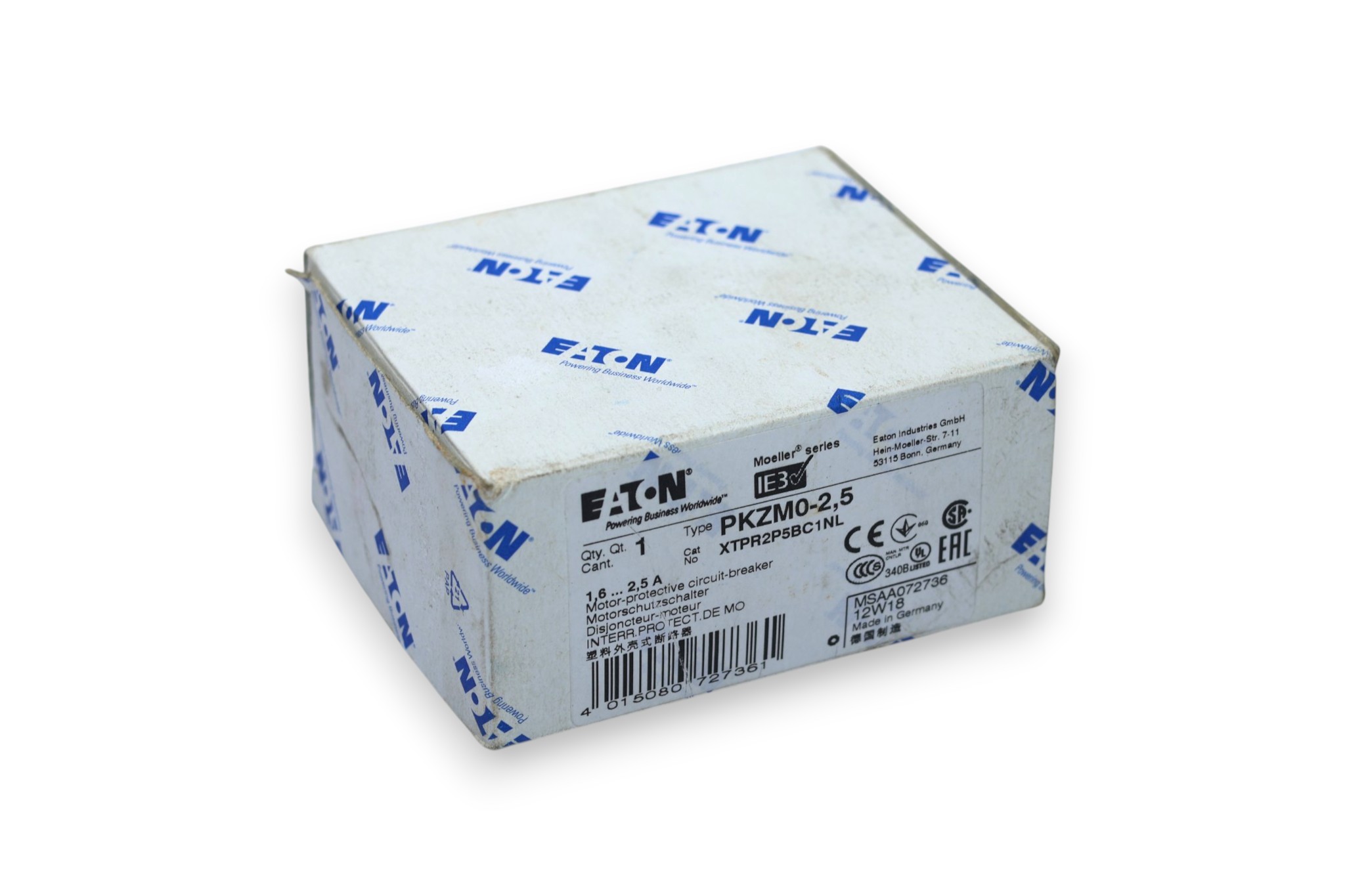 EATON PKZM0-2.5 MOTOR PROTECTOR - Image 8