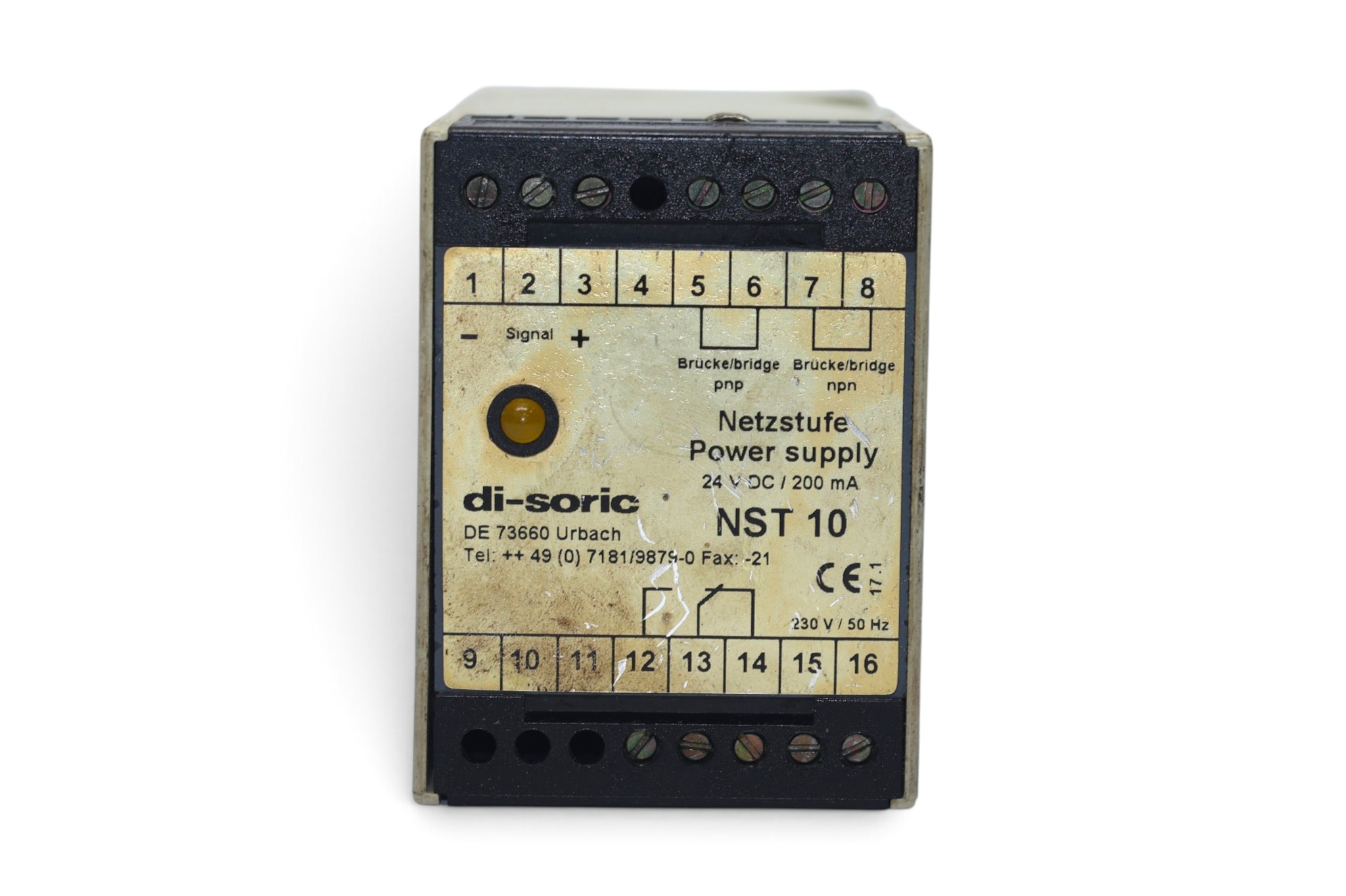 DI-SORIC NST10 POWER SUPPLY - Image 2