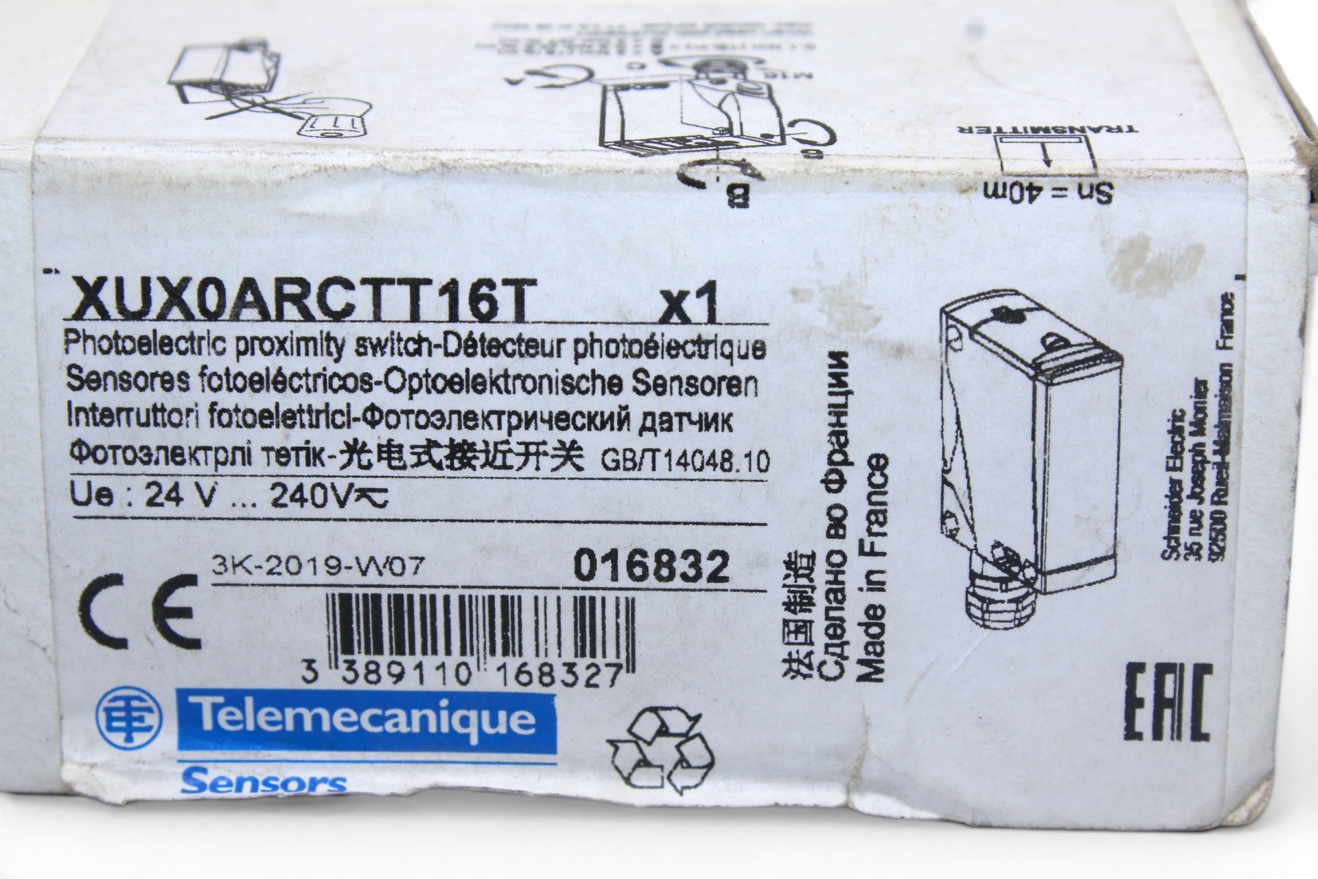 TELEMECANIQUE XUX0ARCTT16T PHOTOELECTRIC SENSOR - Image 2