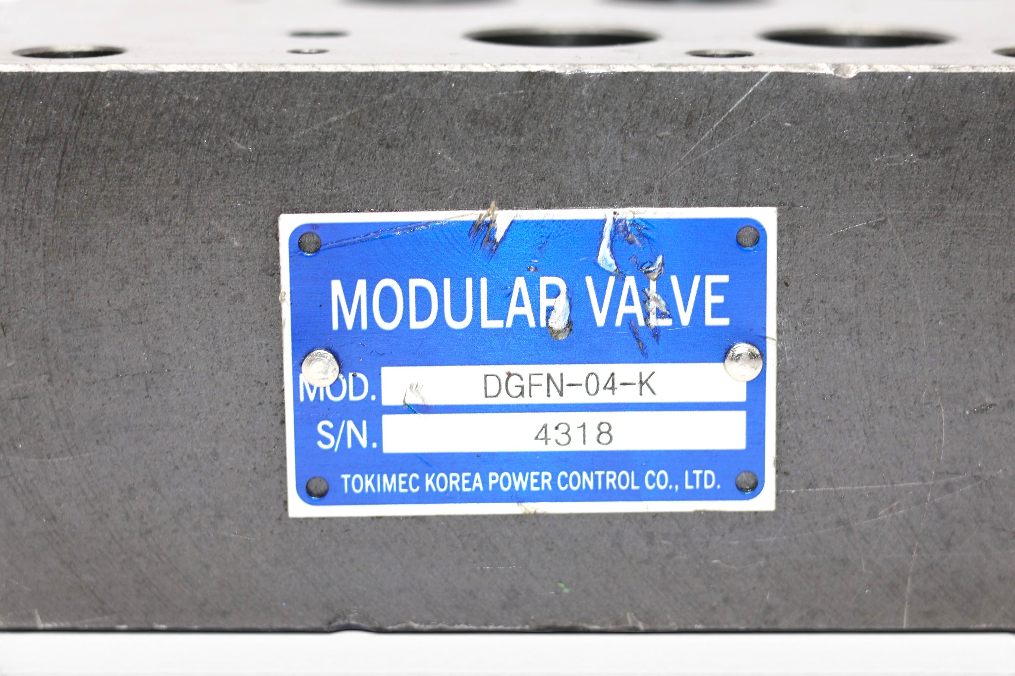 TOKYO KEIKI TOKIMEC DGFN-04-K FLOW CONTROL VALVE - Image 2