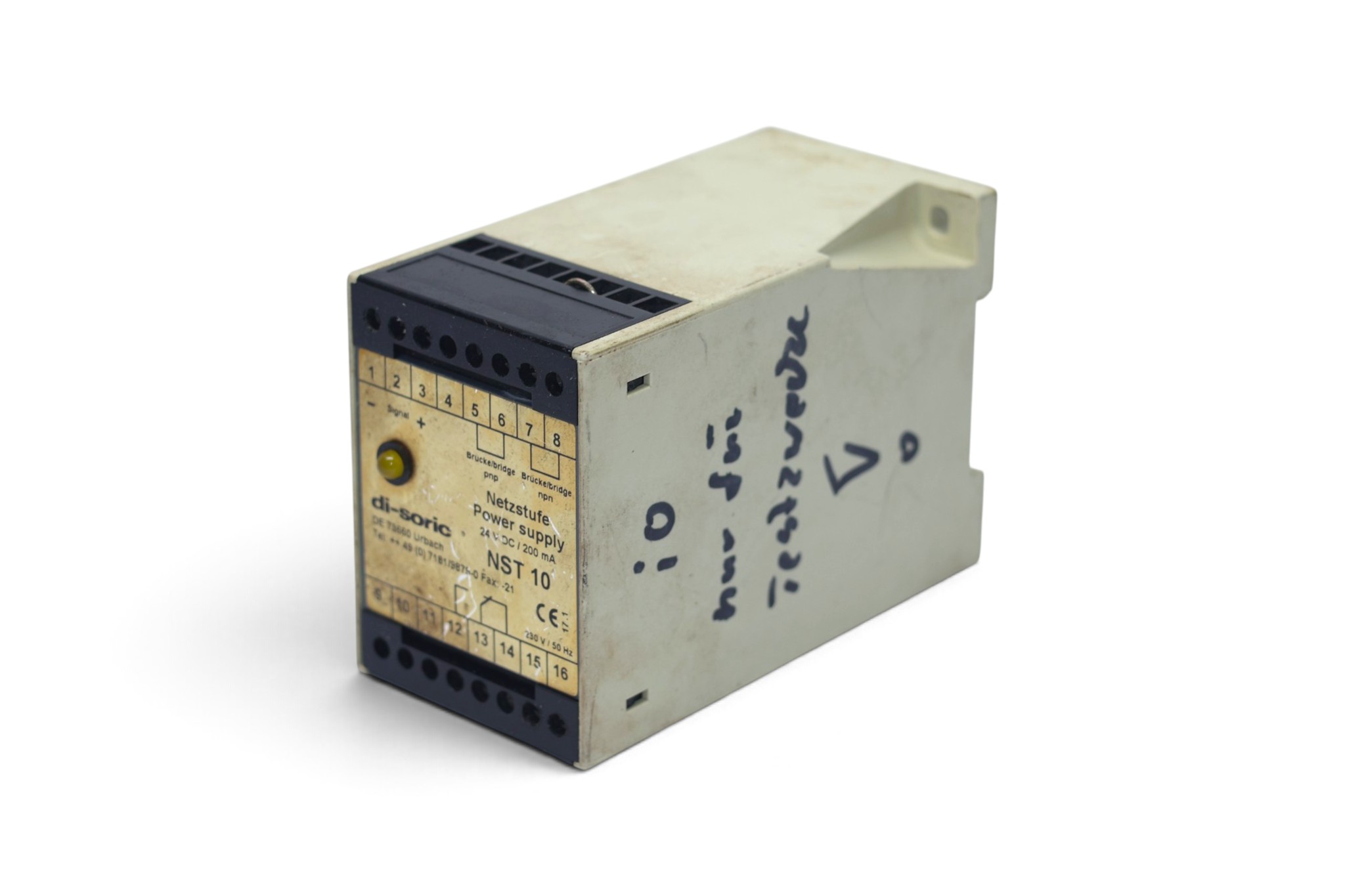 DI-SORIC NST10 POWER SUPPLY