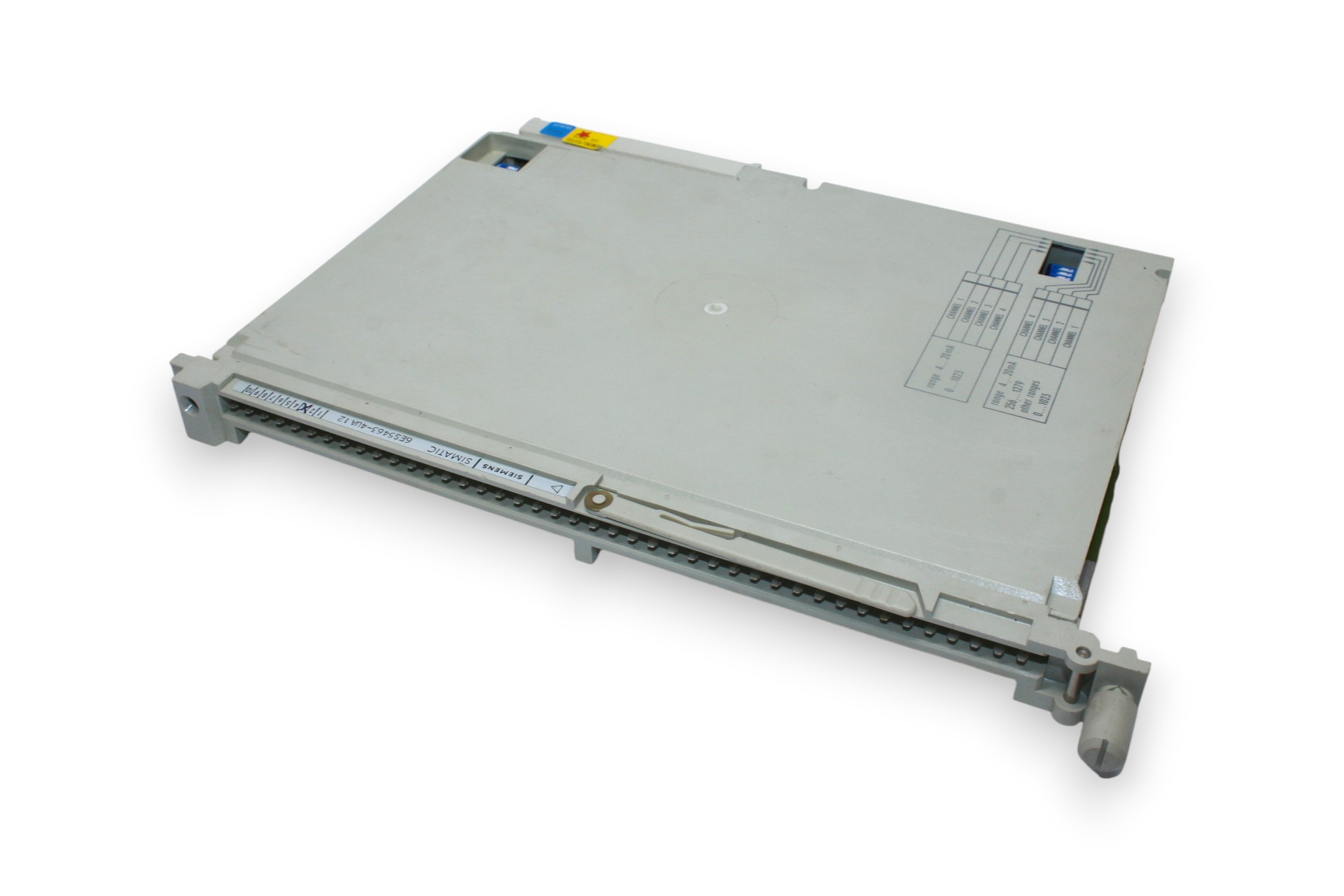 SIEMENS 6ES5463-4UA12 ANALOG INPUT MODULE