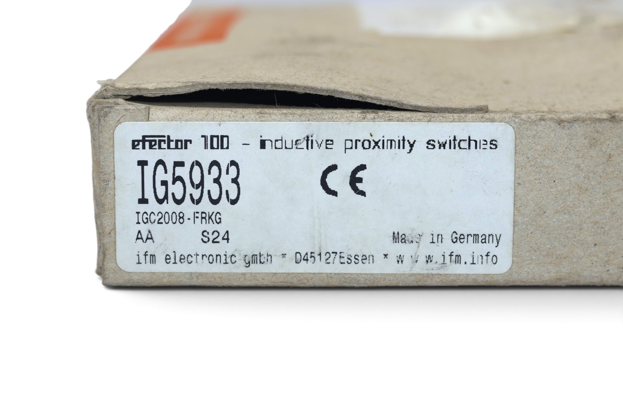 IFM IG5933 INDUCTIVE SENSOR IGC2008-FRKG/PH - Image 2