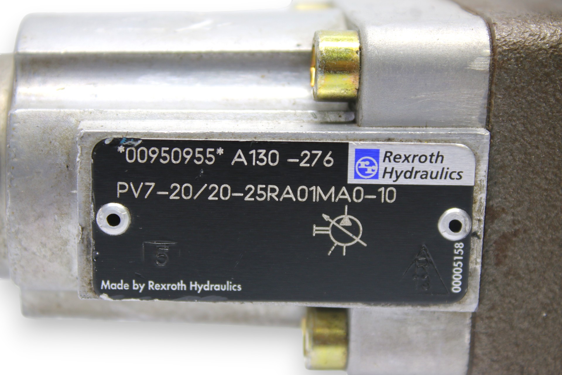 REXROTH PV7-22/20-25RA01MA0-10 VANE PUMP R900950955 - Image 2