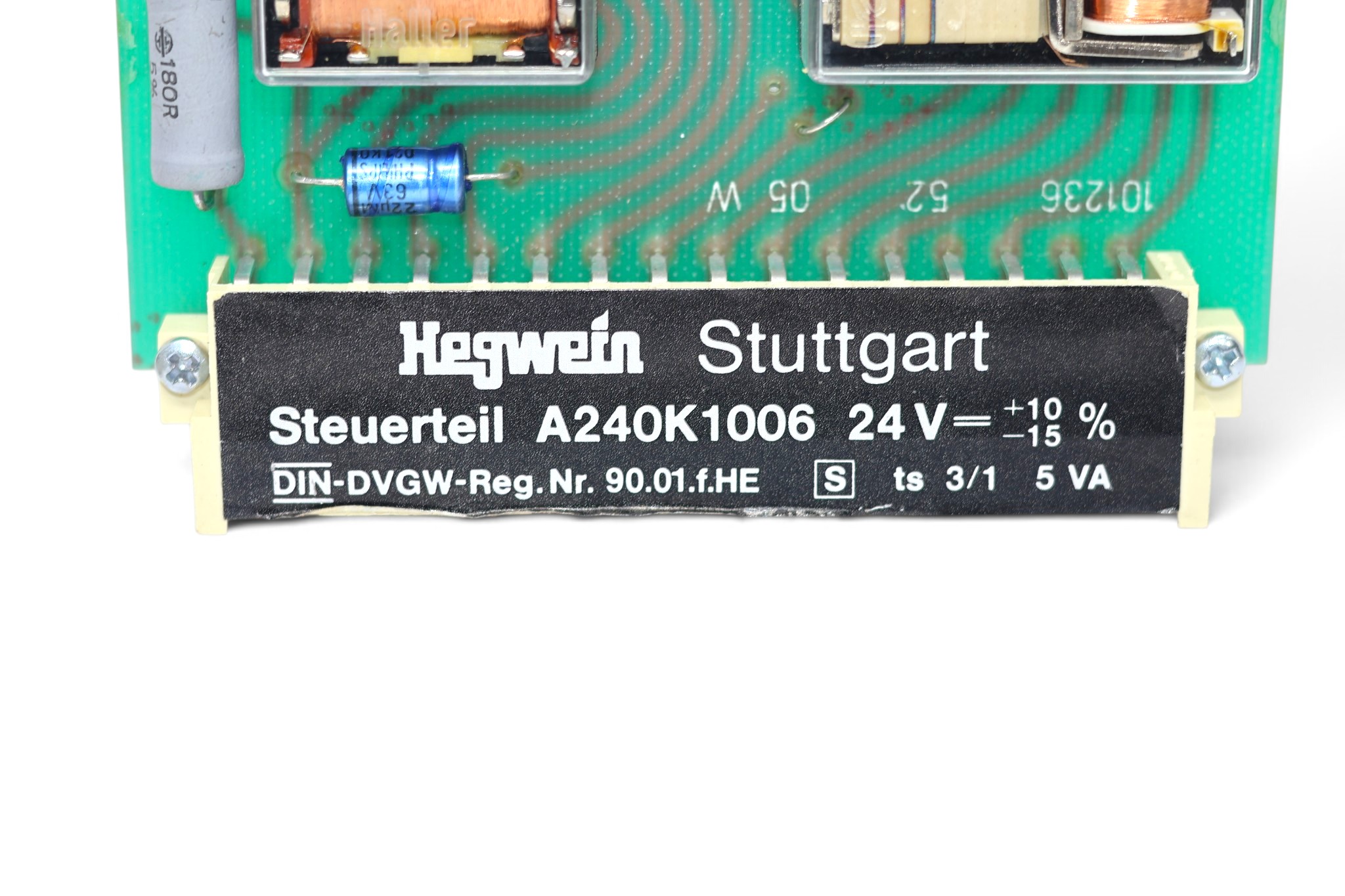 HEGWEIN A240K1006 FLAME CONTROL BOARD - Image 2