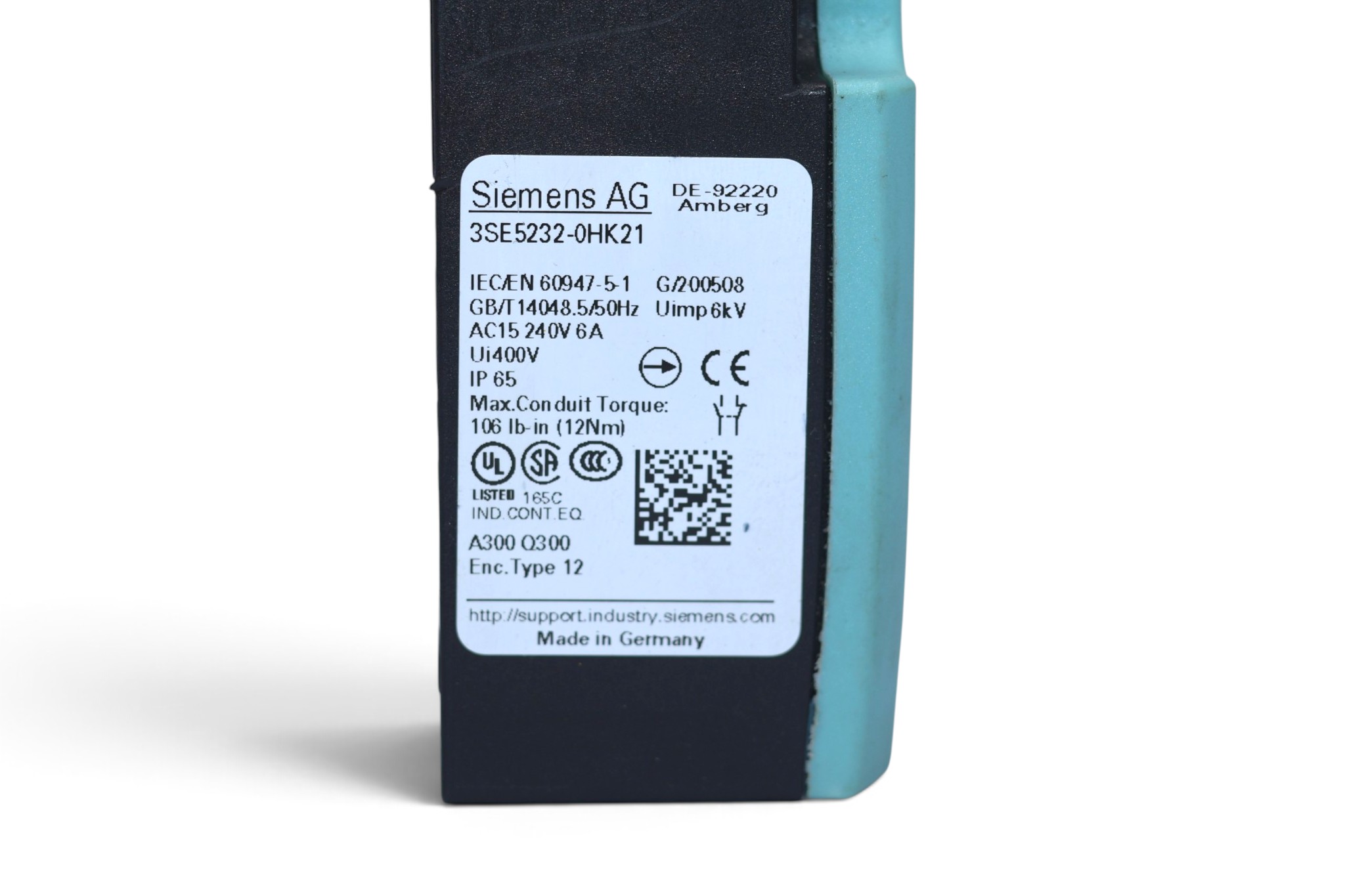 SIEMENS 3SE5232-0HK21 POSITION SWITCH - Image 2