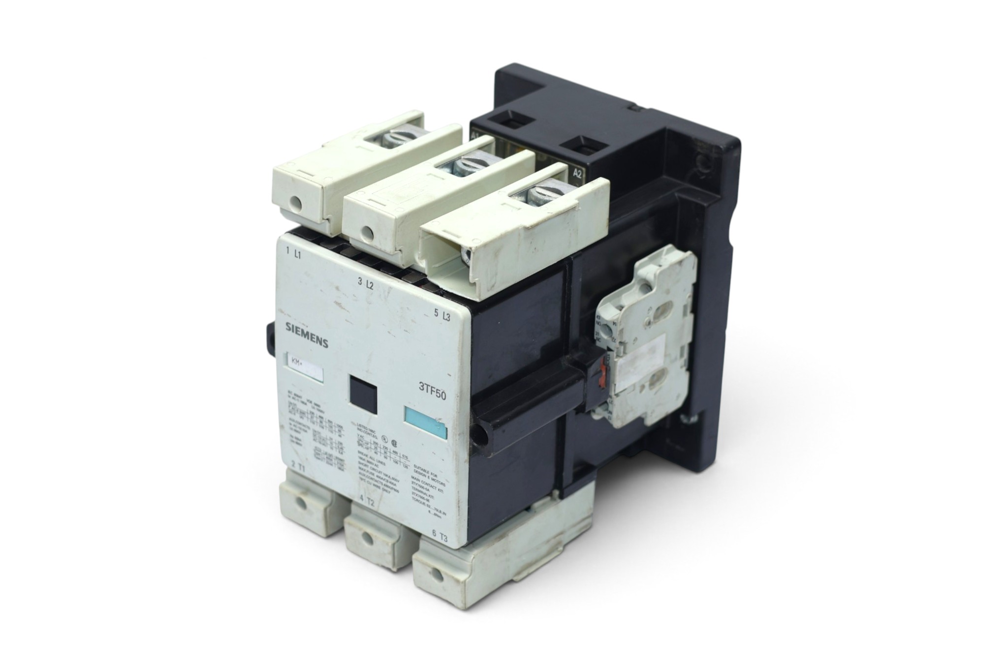 SIEMENS 3TF5022-0AF0 CONTACTOR (110 V) (75 Kw)
