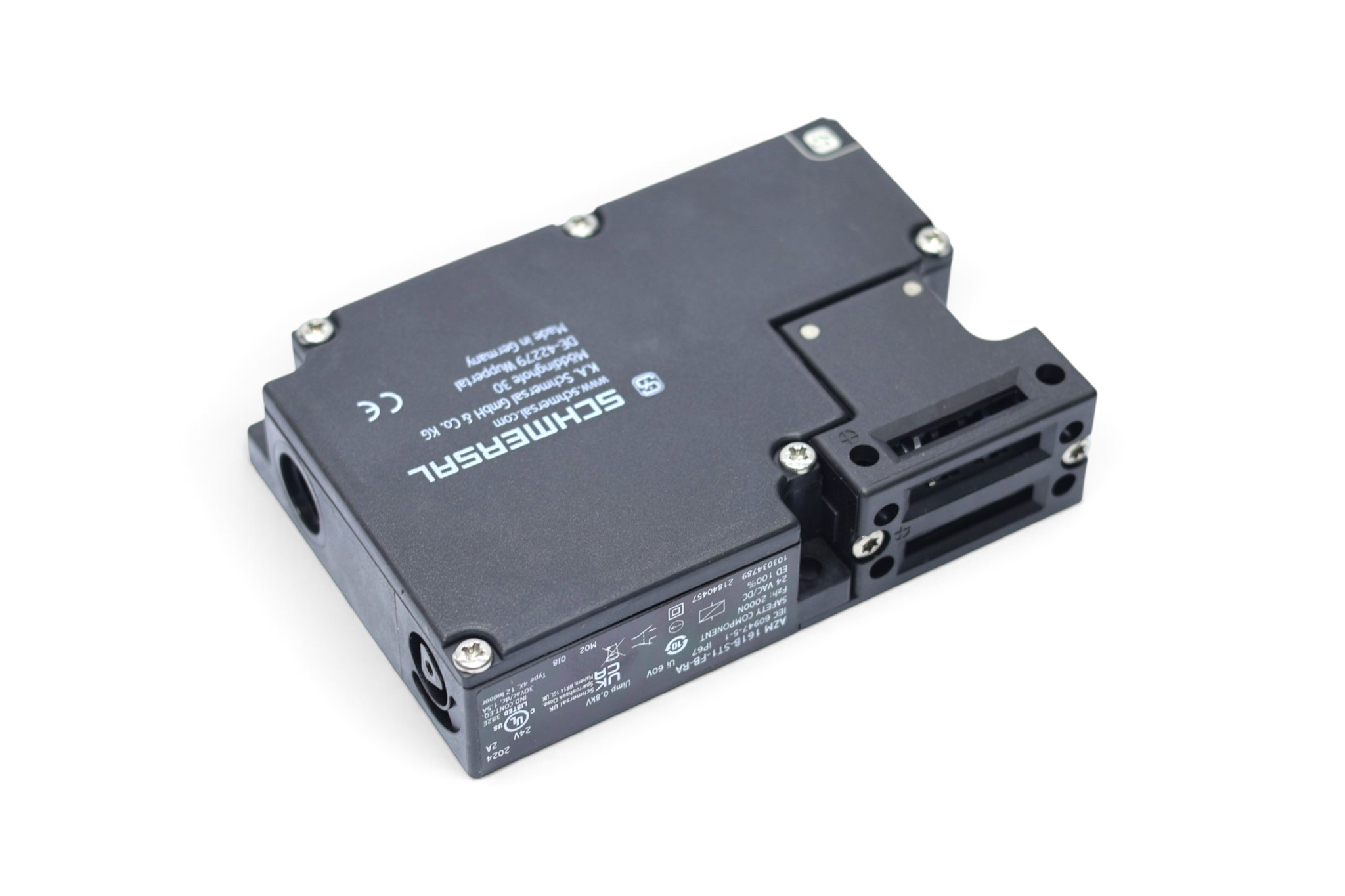 SCHMERSAL AZM 161B-ST1-FB-RA SOLENOID INTERLOCK 103034789 - Image 7