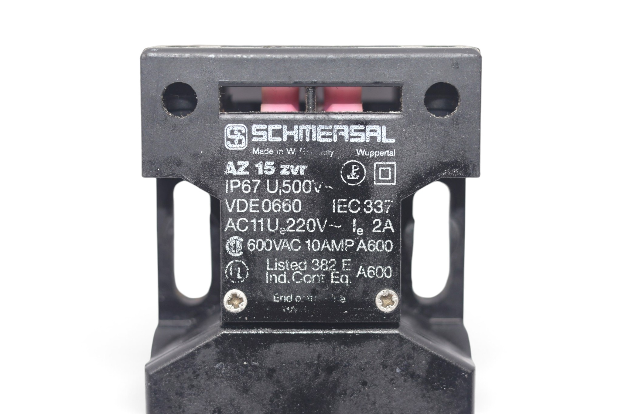 SCHMERSAL AZ 15 ZVR SAFETY SWITCH - Image 2