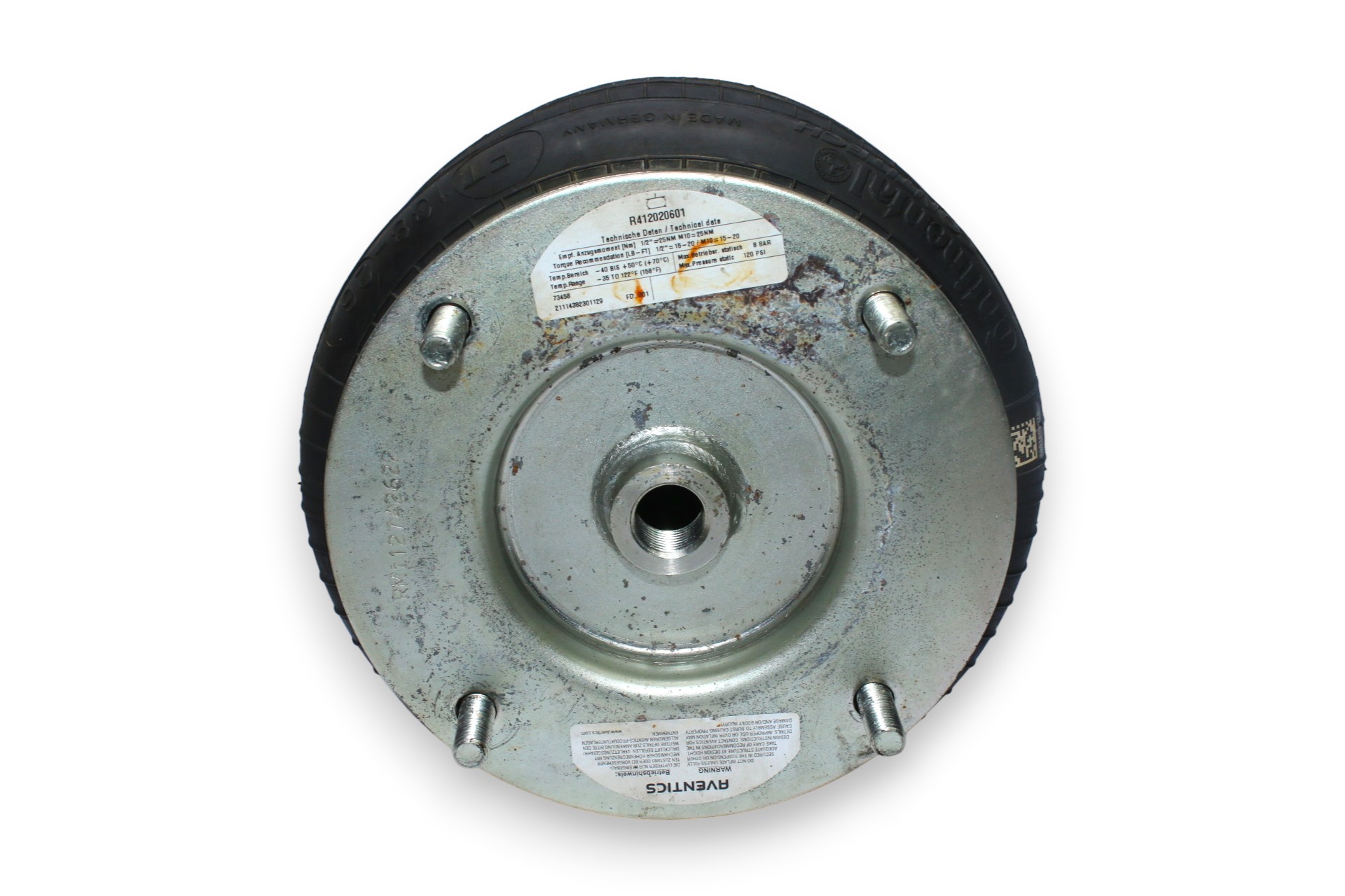 AVENTICS R412020601 BELLOWS CYLINDER Series BCC - Image 3