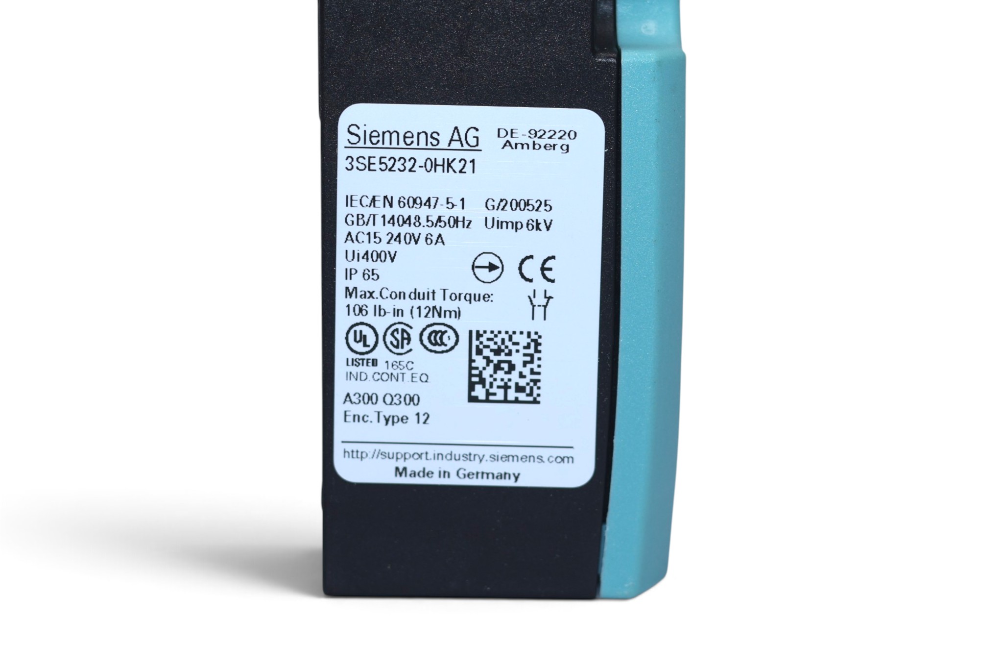 SIEMENS 3SE5232-0HK21 POSITION SWITCH - Image 3