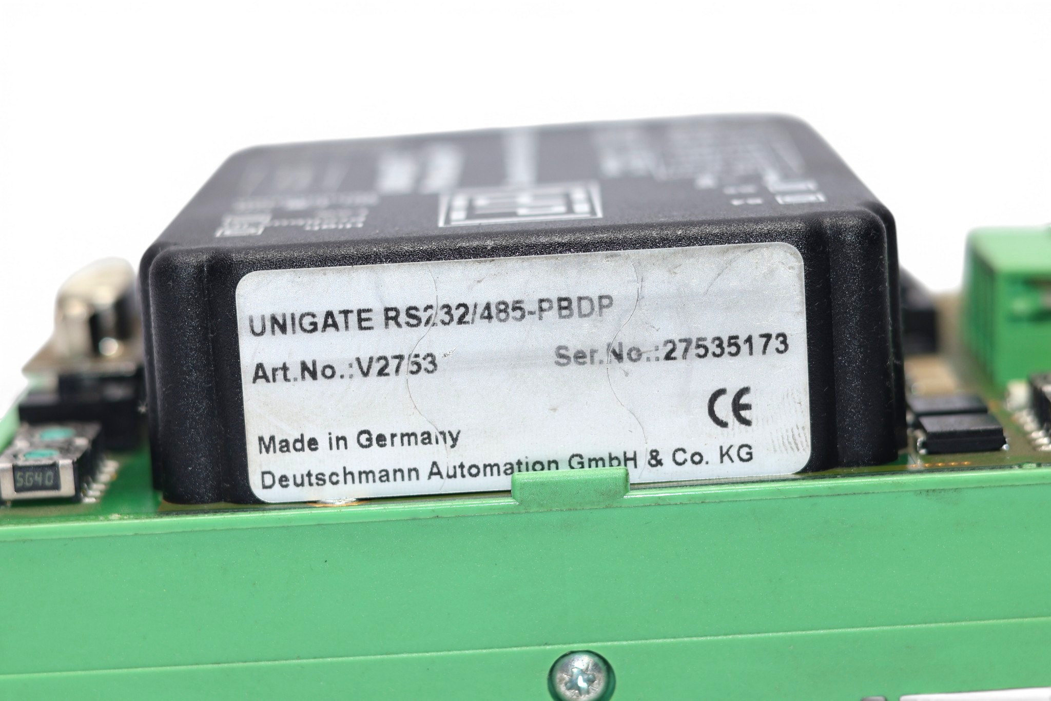 DEUTSCHMANN AUTOMATION UNIGATE RS232/485-PBDP PROFIBUS V2753 - Image 2