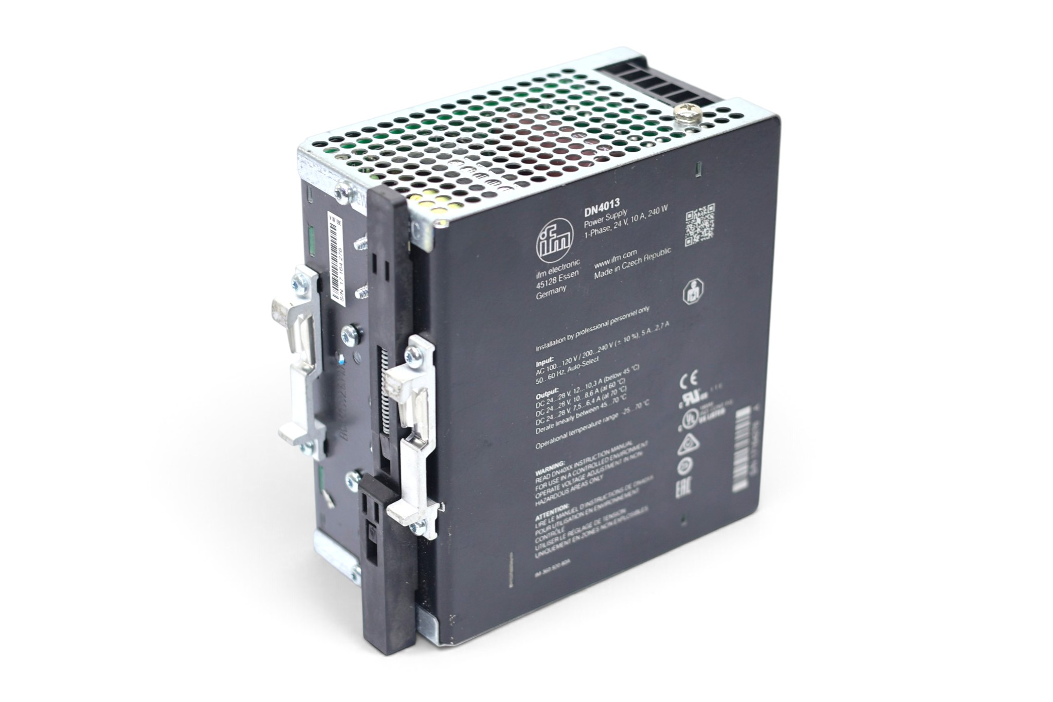 IFM DN4033 POWER SUPPLY PSU-3AC/24VDC-10A (10A ) - Image 4