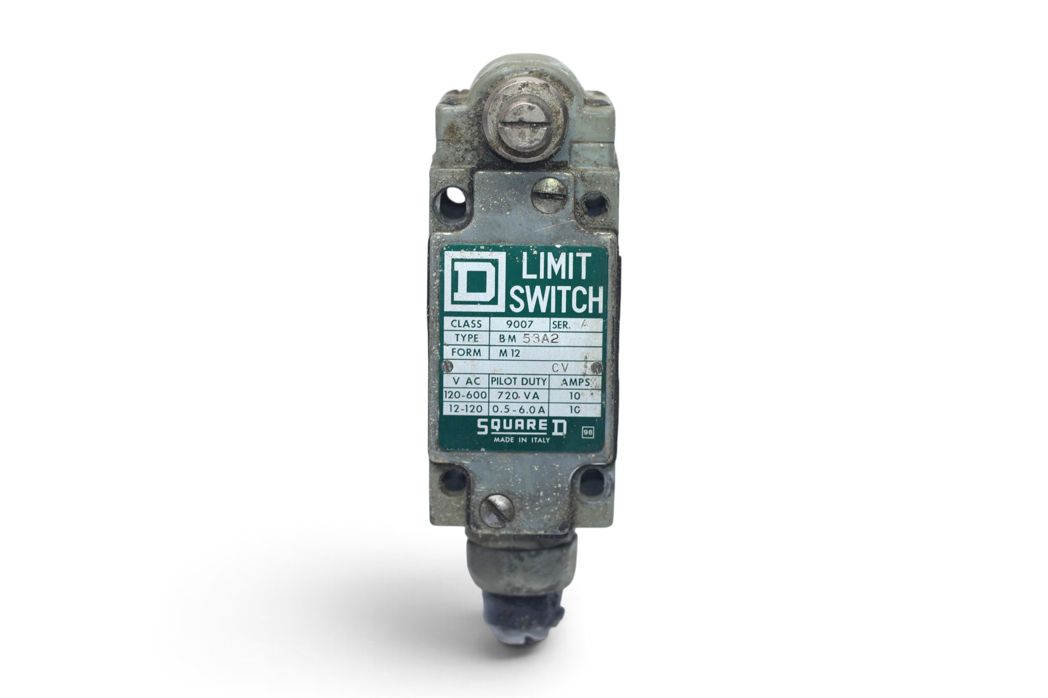 SQUARE D CLASS 9007 LIMIT SWITCH BM 53A2 - Image 3